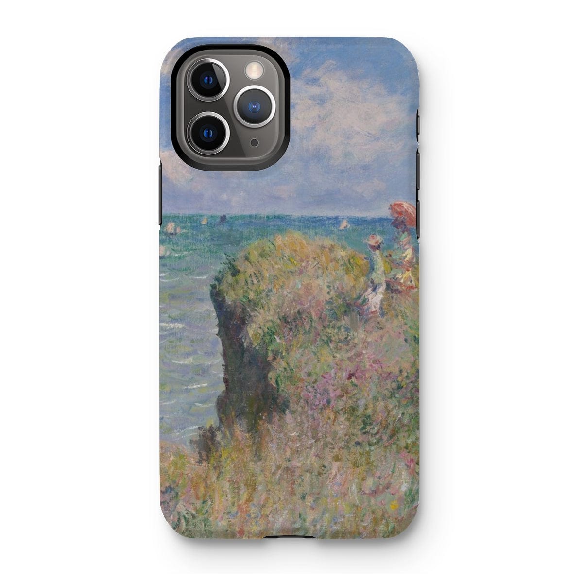 Casezest Mobile Phone Case for iPhone 11 Pro / Gloss Monet Cliff Walk at Pourville Design