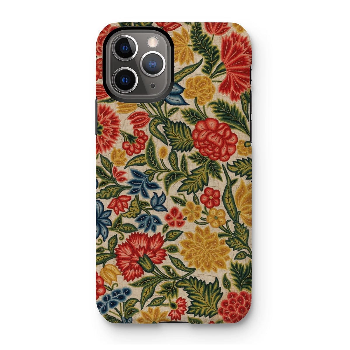 Casezest Mobile Phone Case for iPhone 11 Pro / Gloss Old Floral Panel Design