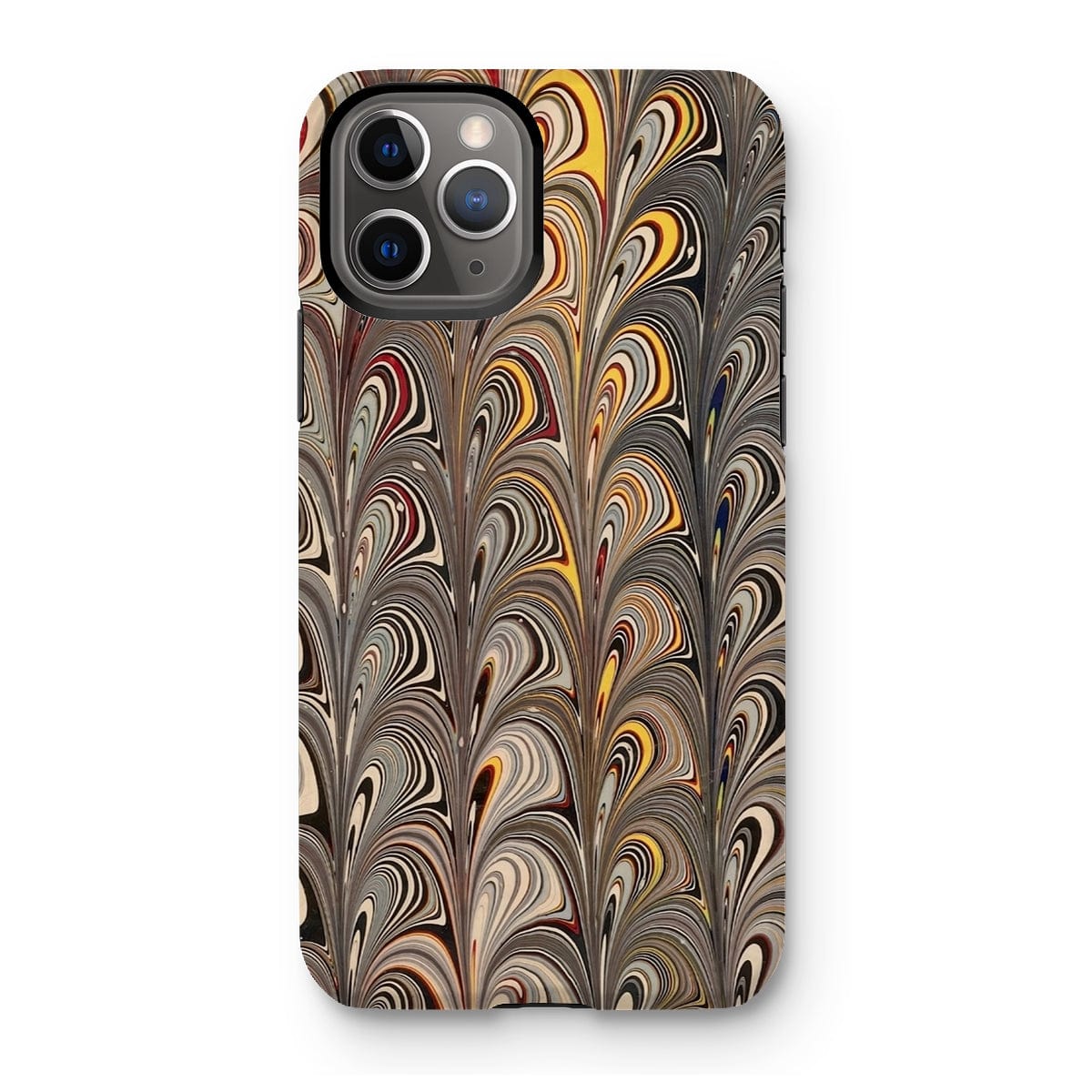 Casezest Mobile Phone Case for iPhone 11 Pro / Gloss Peacock Marble Design