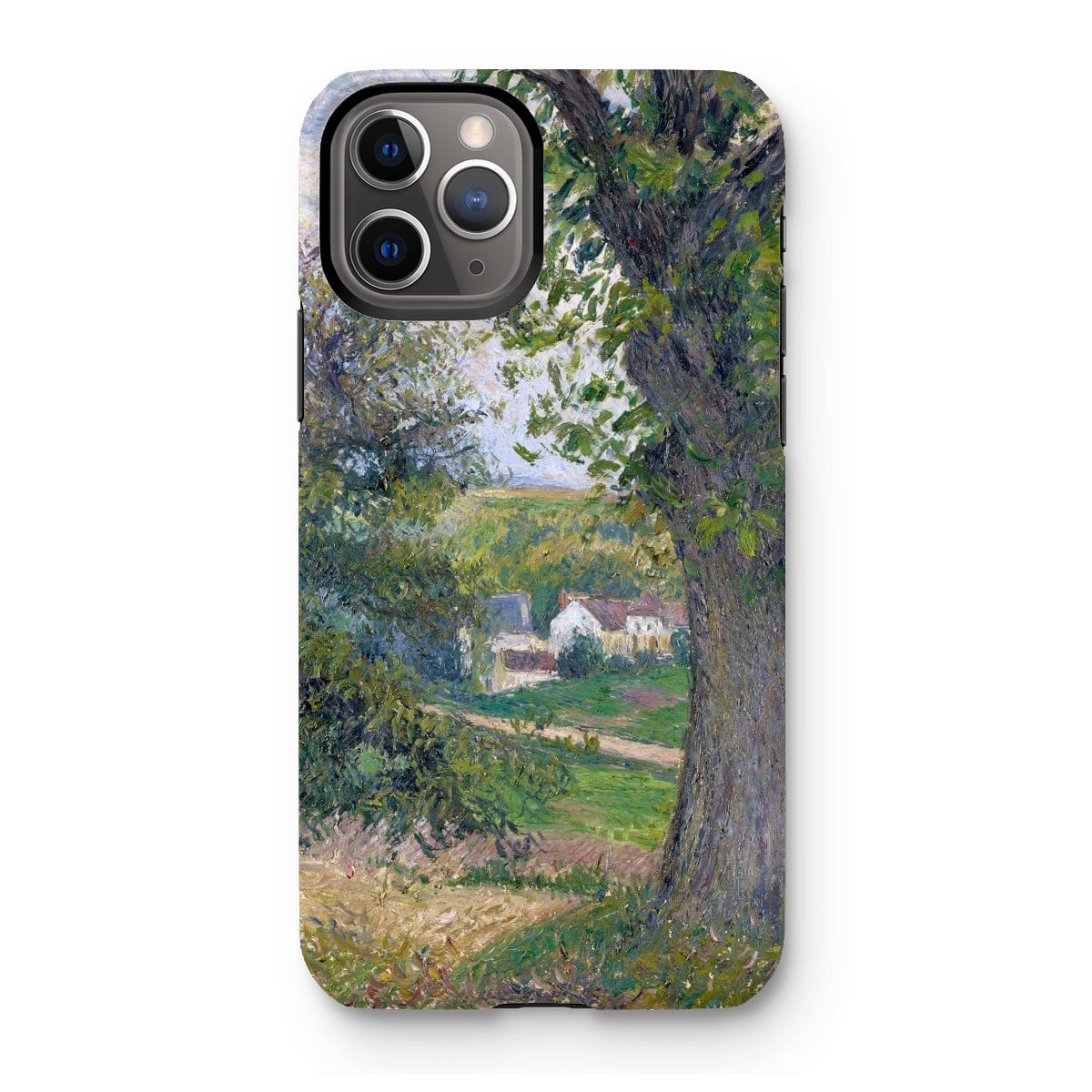 Casezest Mobile Phone Case for iPhone 11 Pro / Gloss Pissarro Chestnut Trees Design