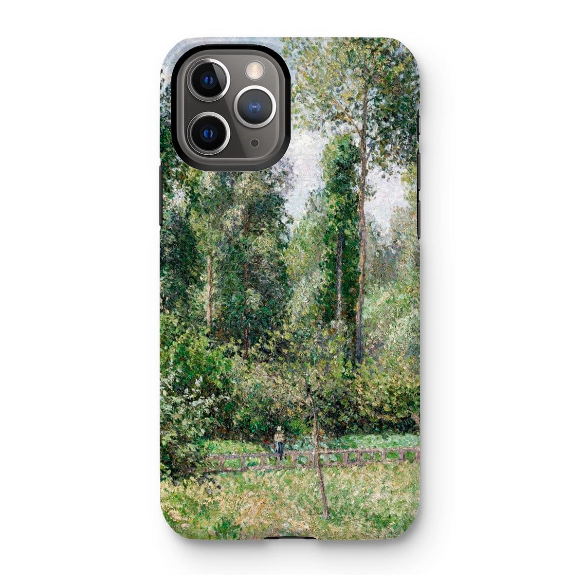 Casezest Mobile Phone Case for iPhone 11 Pro / Gloss Pissarro Poplars Design