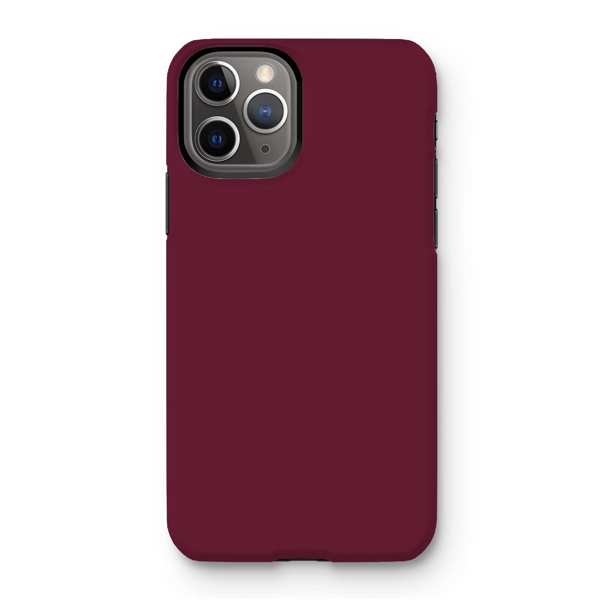 Casezest Mobile Phone Case for iPhone 11 Pro / Gloss Pure Dark Red Design