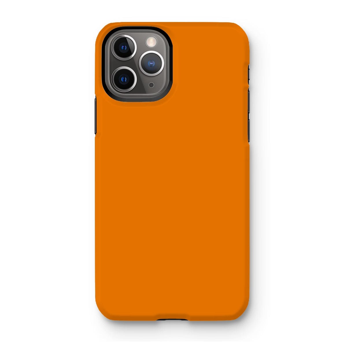 Casezest Mobile Phone Case for iPhone 11 Pro / Gloss Pure Orange Design