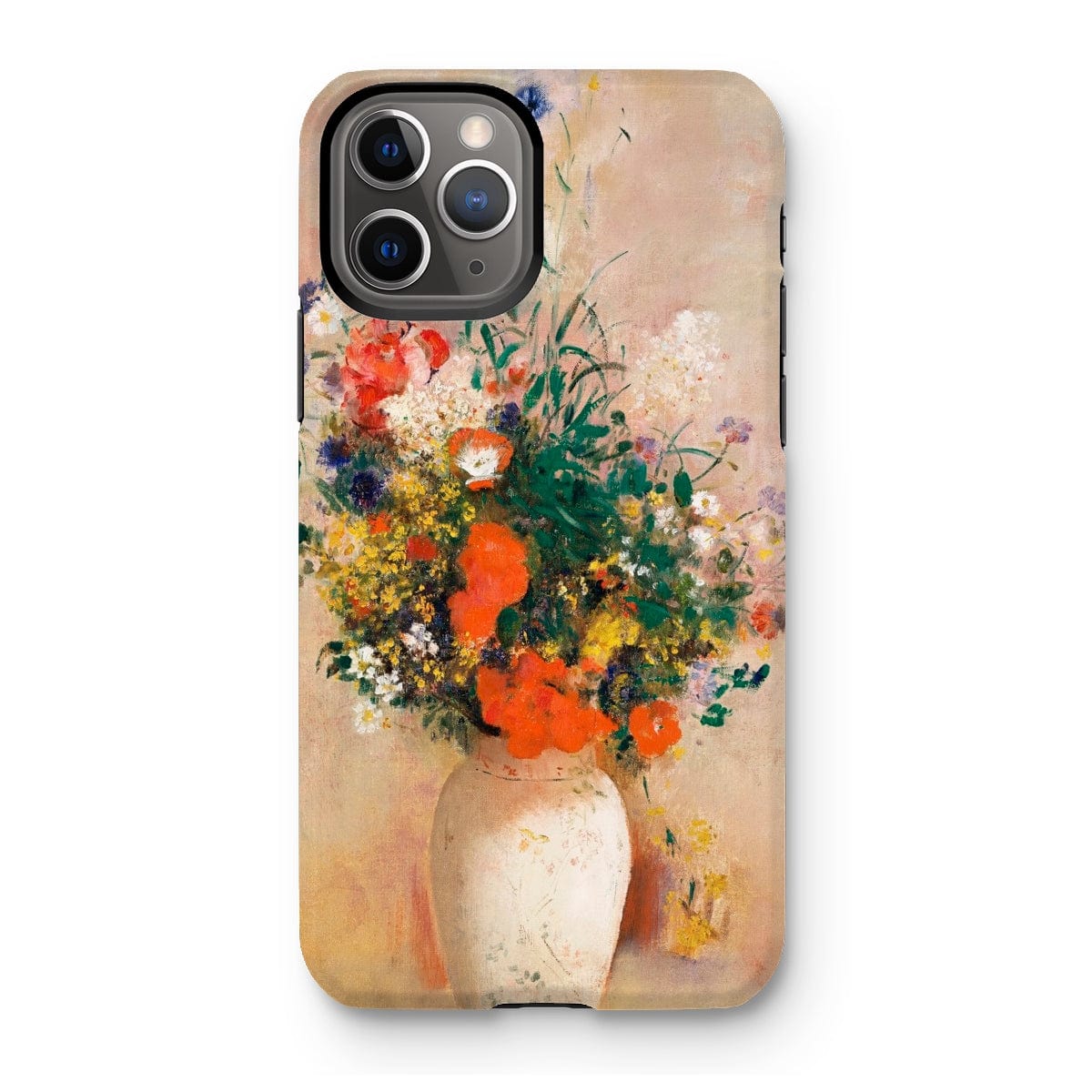 Casezest Mobile Phone Case for iPhone 11 Pro / Gloss Redon Vase of Flowers Design