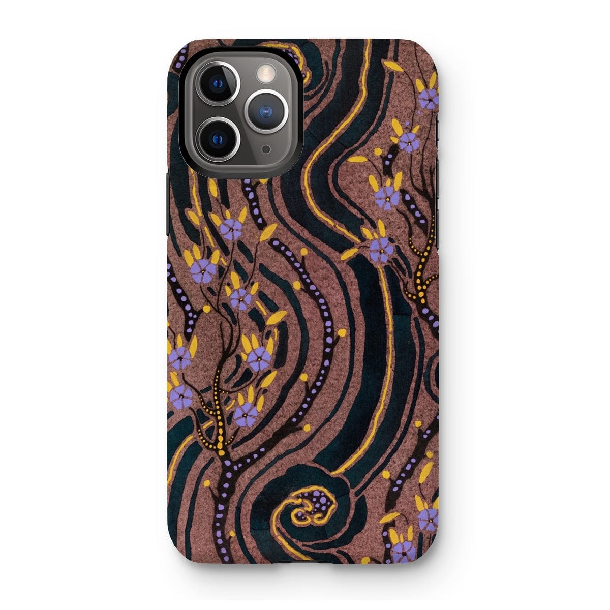 Casezest Mobile Phone Case for iPhone 11 Pro / Gloss Séguy Deco Flower Design