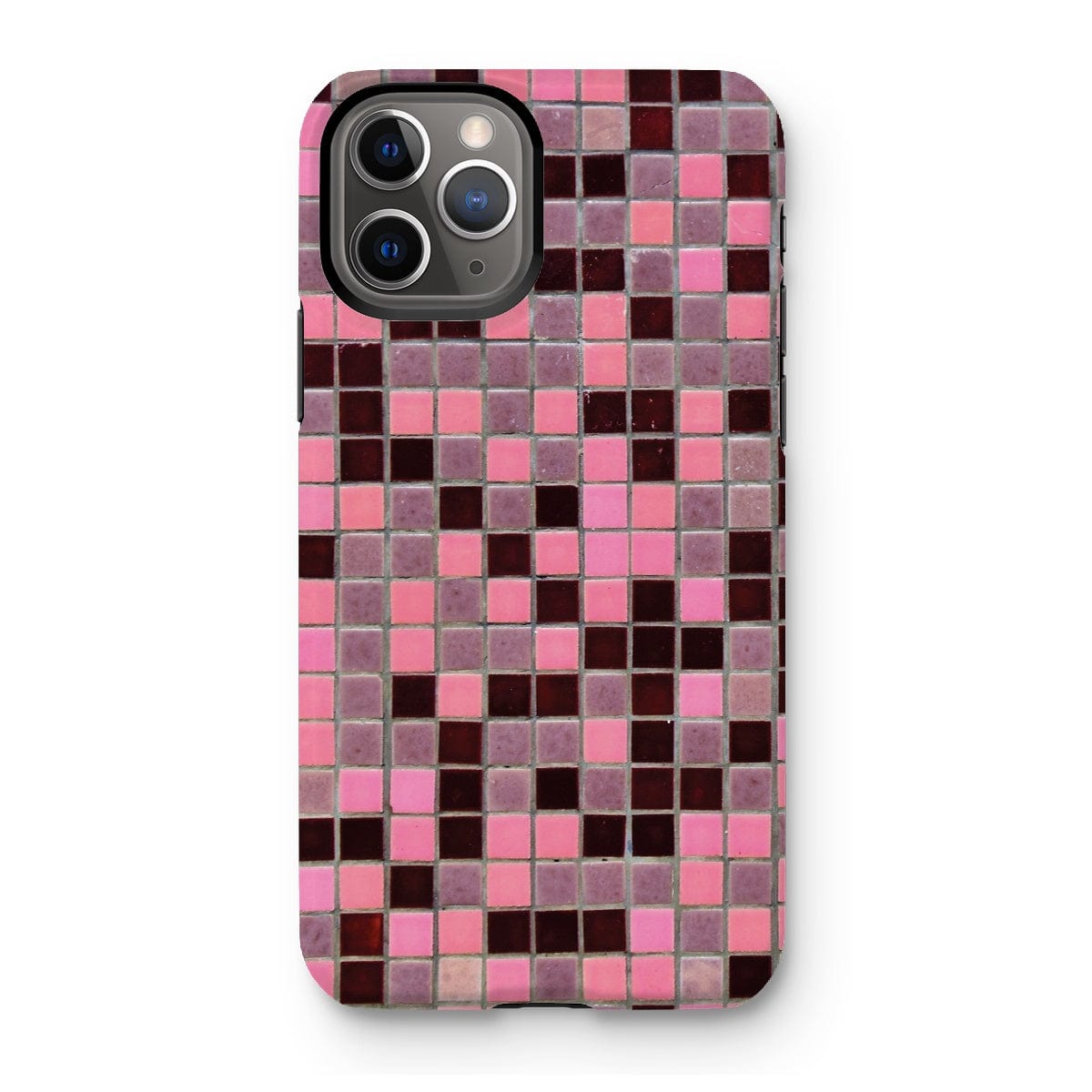 Casezest Mobile Phone Case for iPhone 11 Pro / Gloss Small Old Pink Tile Design