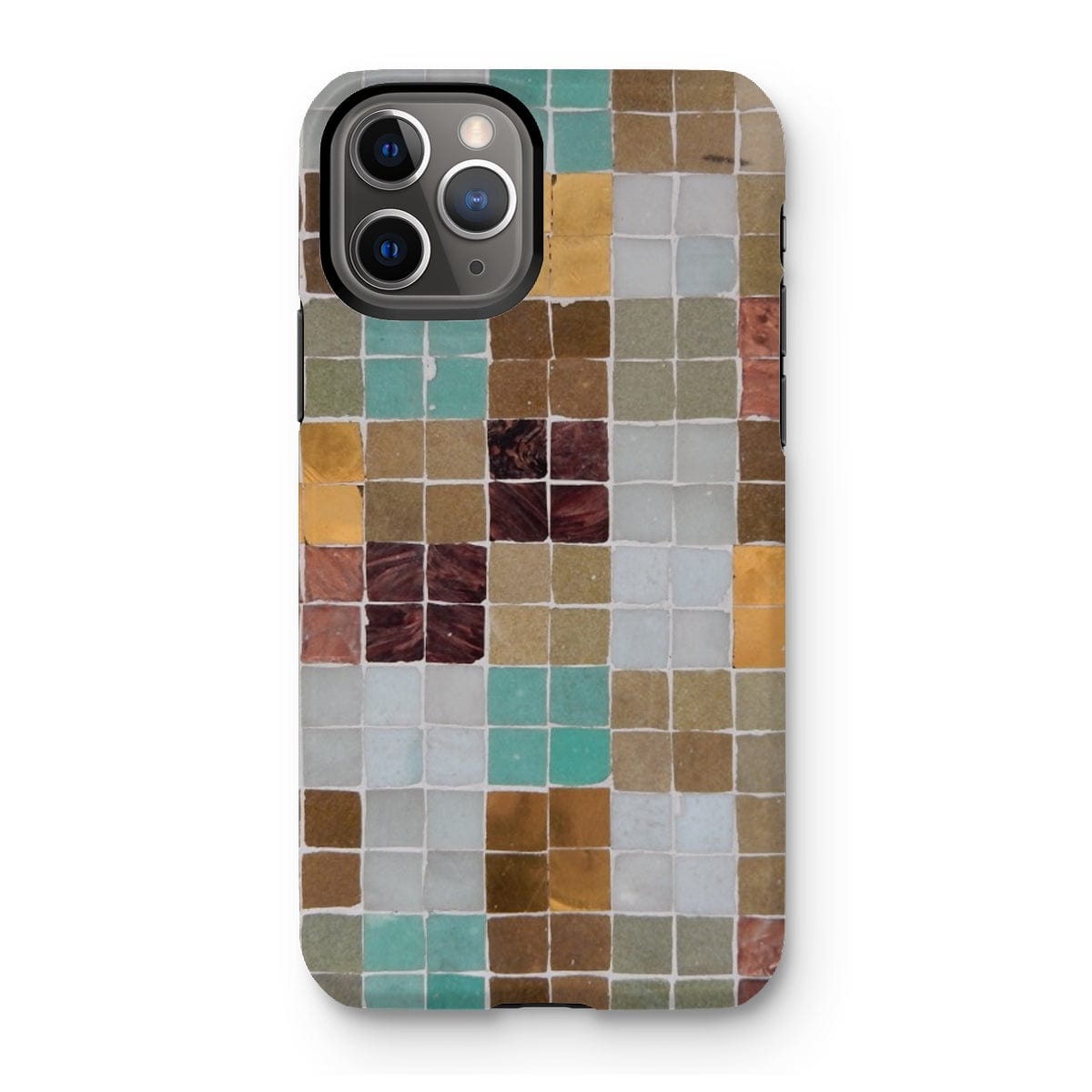 Casezest Mobile Phone Case for iPhone 11 Pro / Gloss Soft Mosaic Tile Design