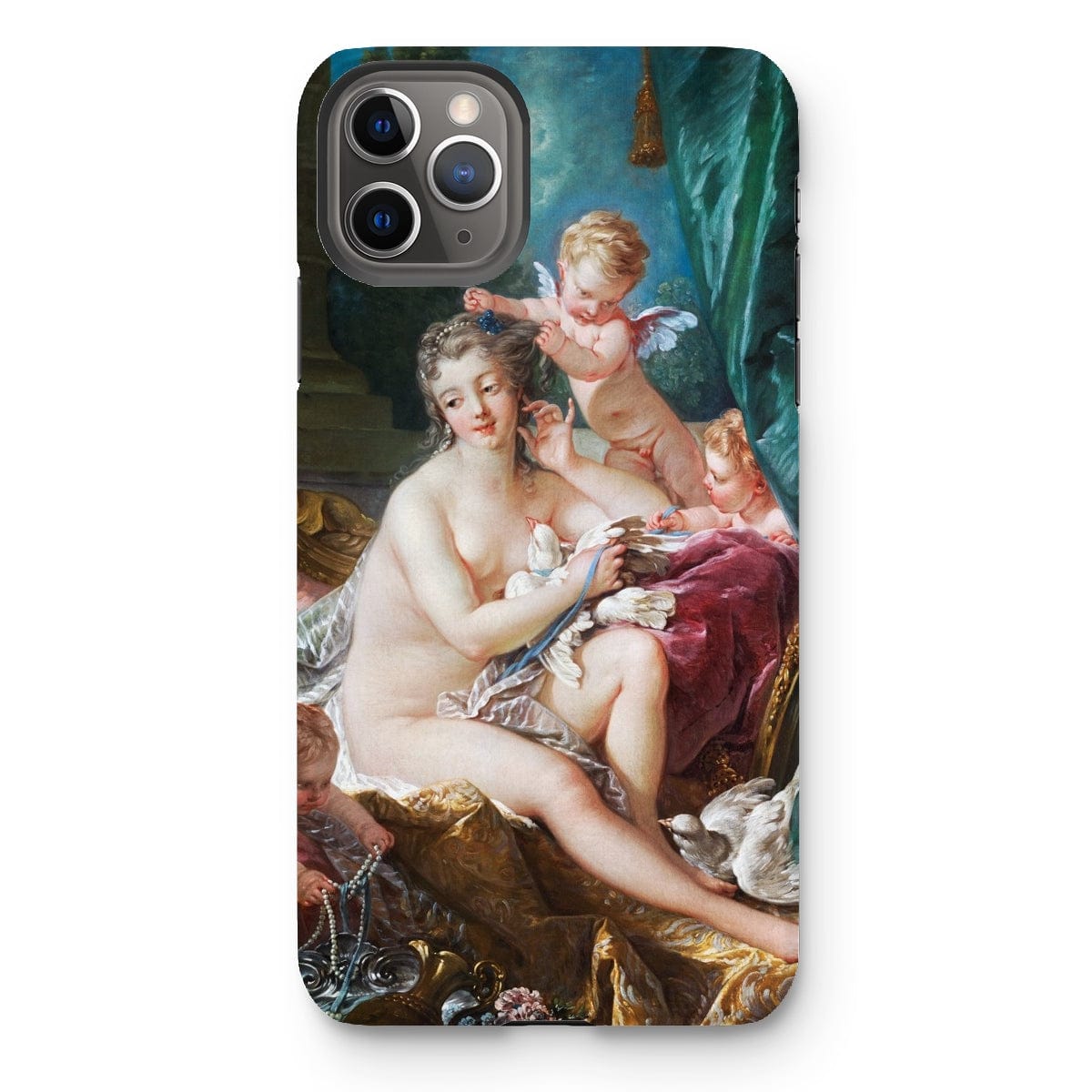 Casezest Mobile Phone Case for iPhone 11 Pro Max / Gloss Boucher Toilette of Venus Design