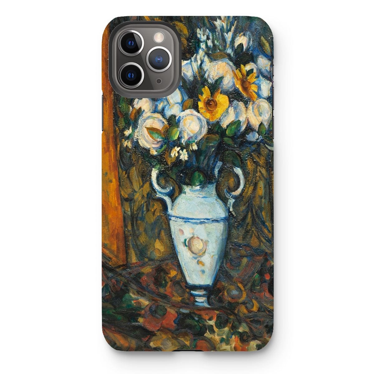 Casezest Mobile Phone Case for iPhone 11 Pro Max / Gloss Cézanne Vase of Flowers Design