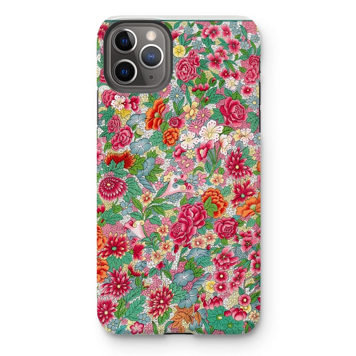 Casezest Mobile Phone Case for iPhone 11 Pro Max / Gloss Chinese Flower Pattern Design