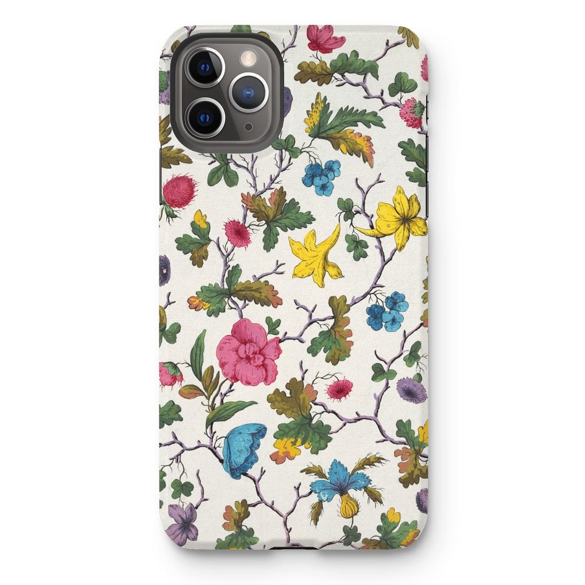 Casezest Mobile Phone Case for iPhone 11 Pro Max / Gloss DuBois Floral Design