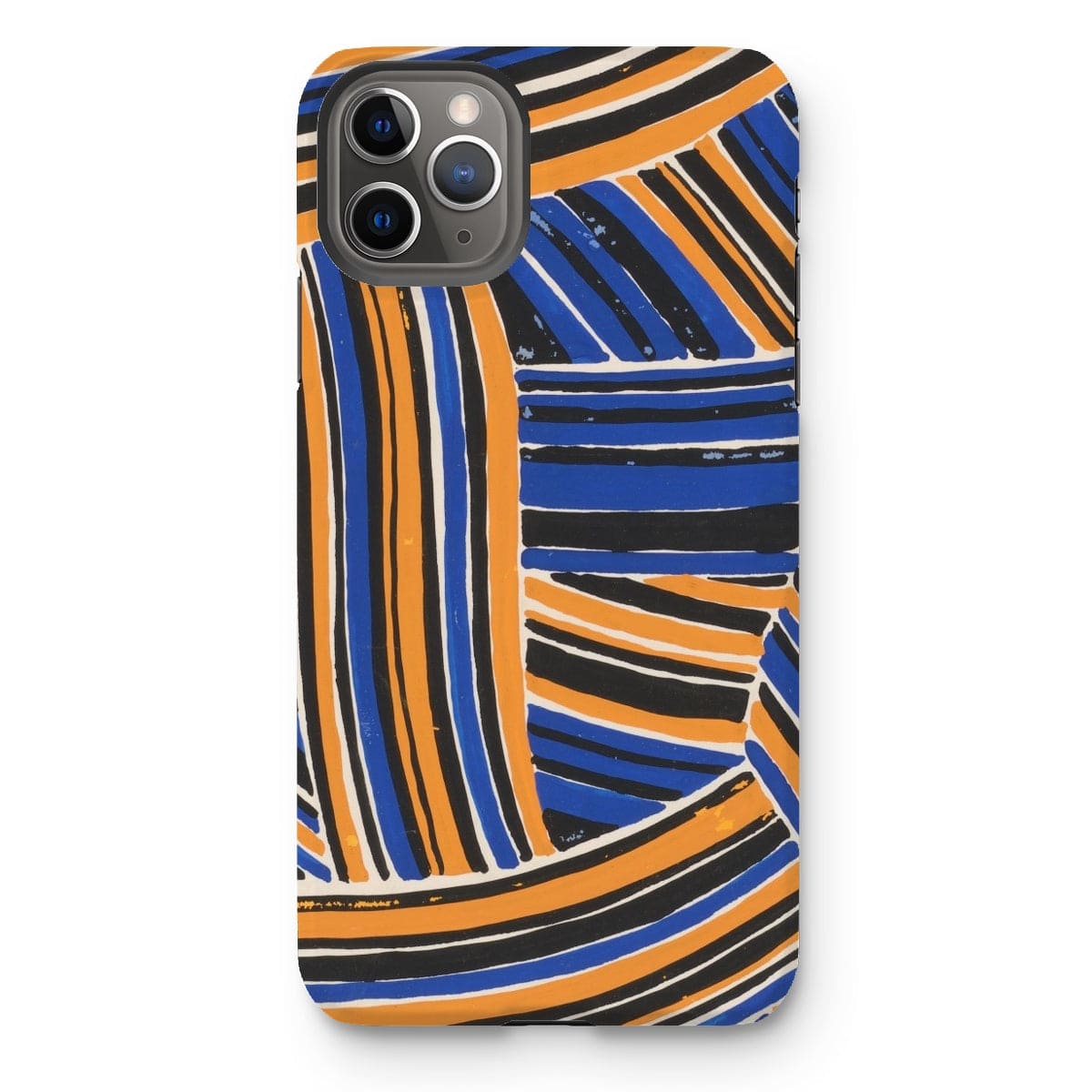 Casezest Mobile Phone Case for iPhone 11 Pro Max / Gloss Férier Stripe Design