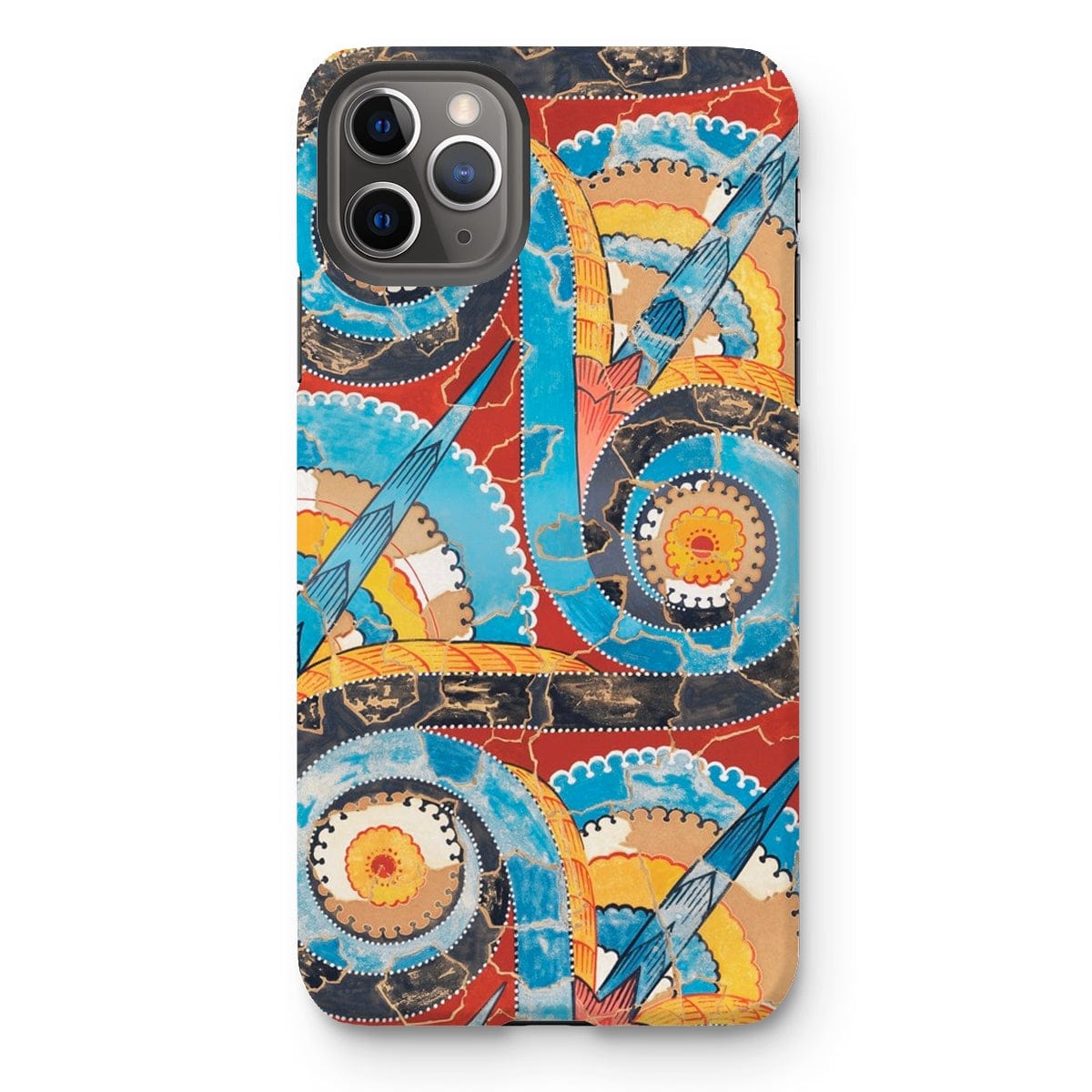 Casezest Mobile Phone Case for iPhone 11 Pro Max / Gloss Gilliéron Spiral Frieze Design