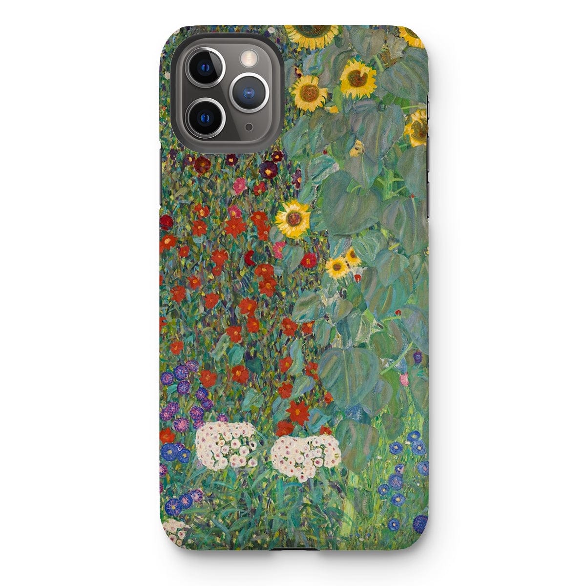 Casezest Mobile Phone Case for iPhone 11 Pro Max / Gloss Klimt Farm Garden Design