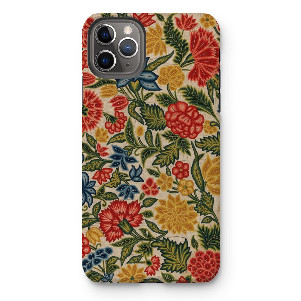 Casezest Mobile Phone Case for iPhone 11 Pro Max / Gloss Old Floral Panel Design