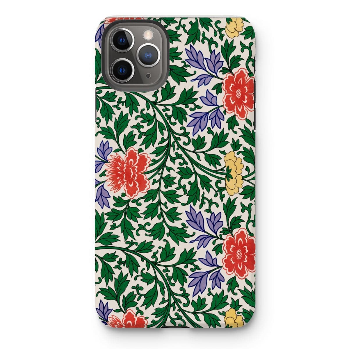 Casezest Mobile Phone Case for iPhone 11 Pro Max / Gloss Oriental Botanical Design