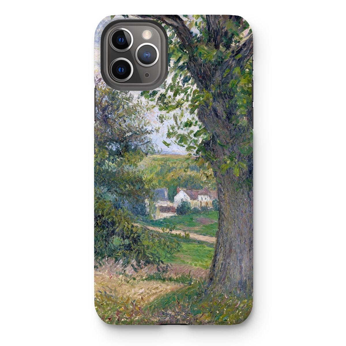 Casezest Mobile Phone Case for iPhone 11 Pro Max / Gloss Pissarro Chestnut Trees Design