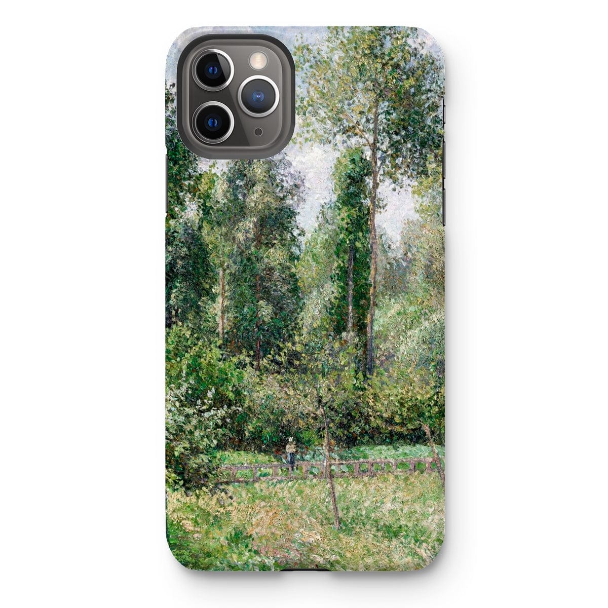 Casezest Mobile Phone Case for iPhone 11 Pro Max / Gloss Pissarro Poplars Design