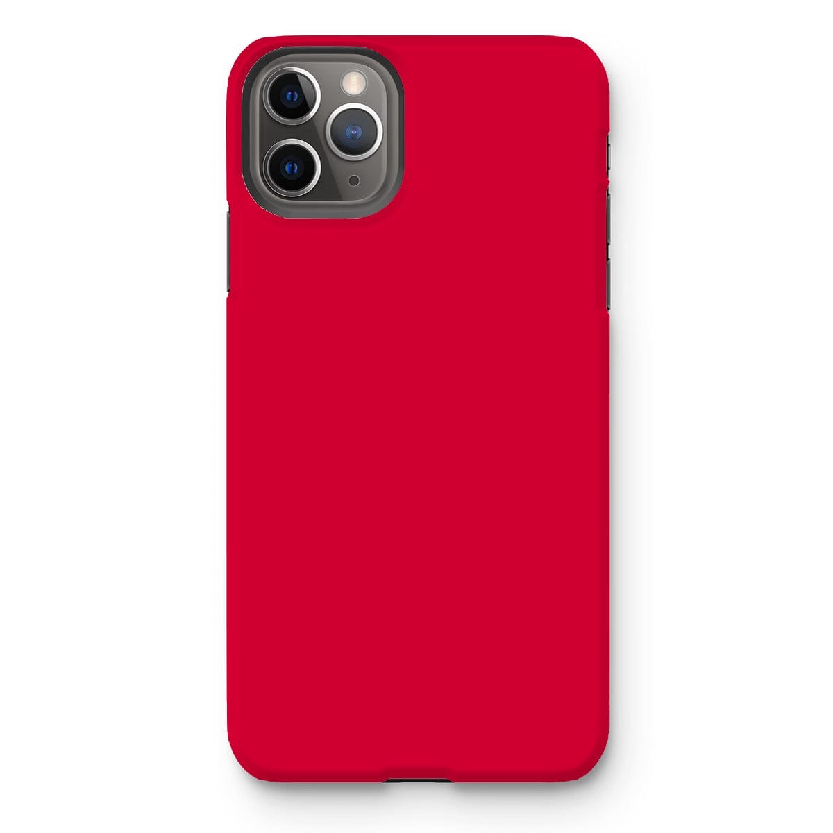 Casezest Mobile Phone Case for iPhone 11 Pro Max / Gloss Pure Bright Red Design