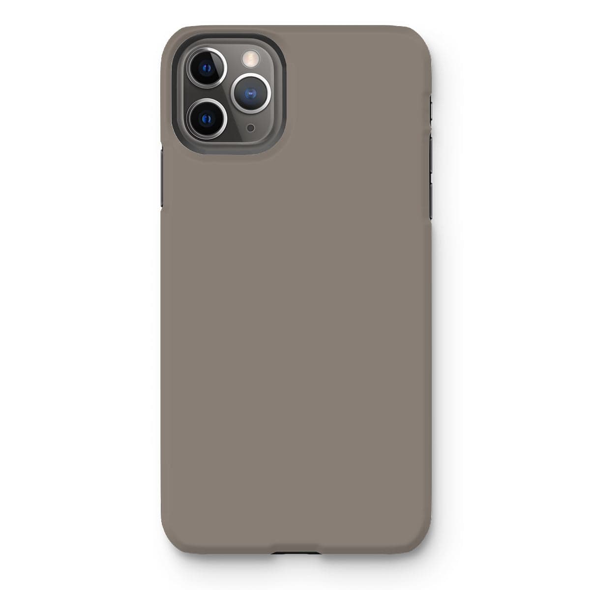 Casezest Mobile Phone Case for iPhone 11 Pro Max / Gloss Pure Grey Design