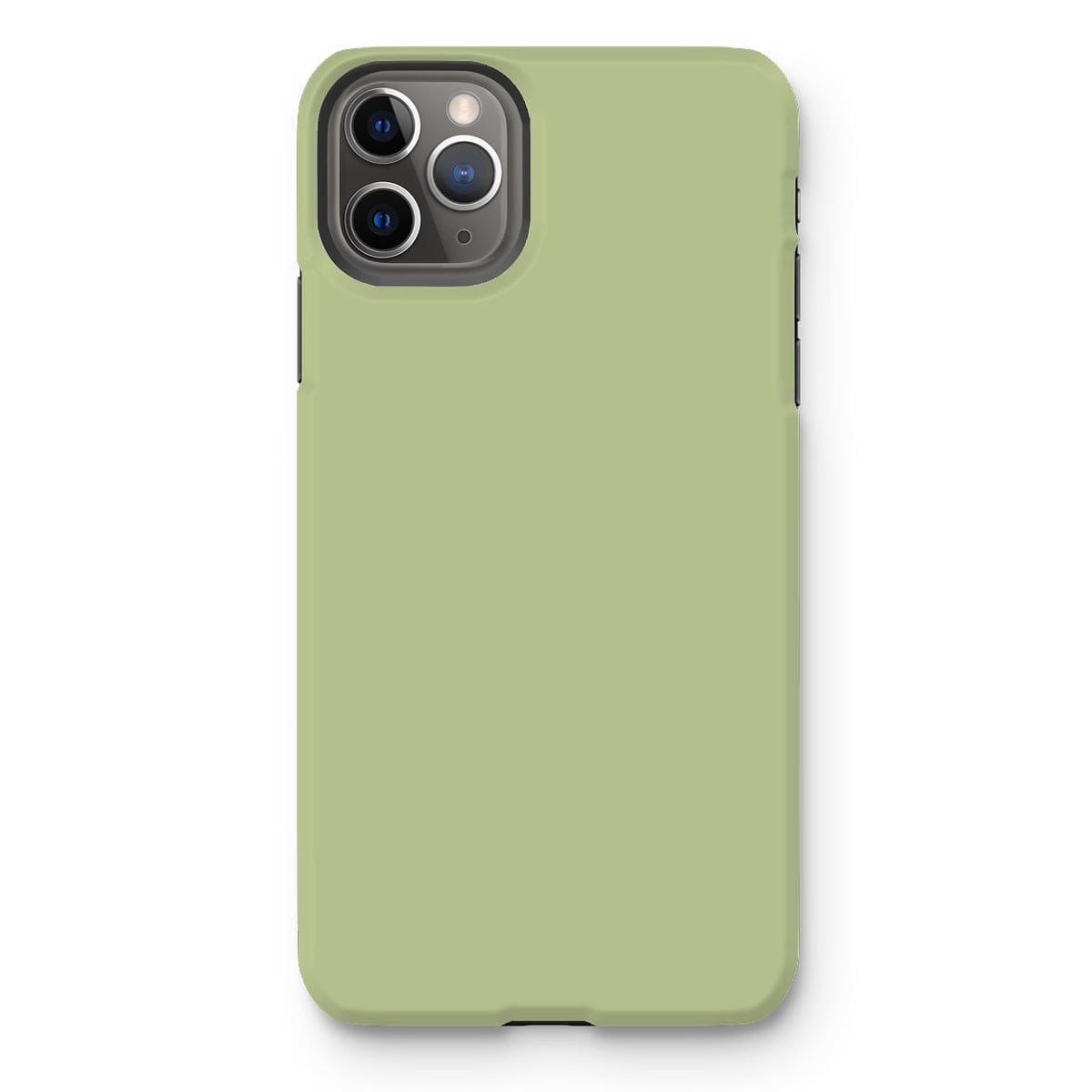 Casezest Mobile Phone Case for iPhone 11 Pro Max / Gloss Pure Light Green Design