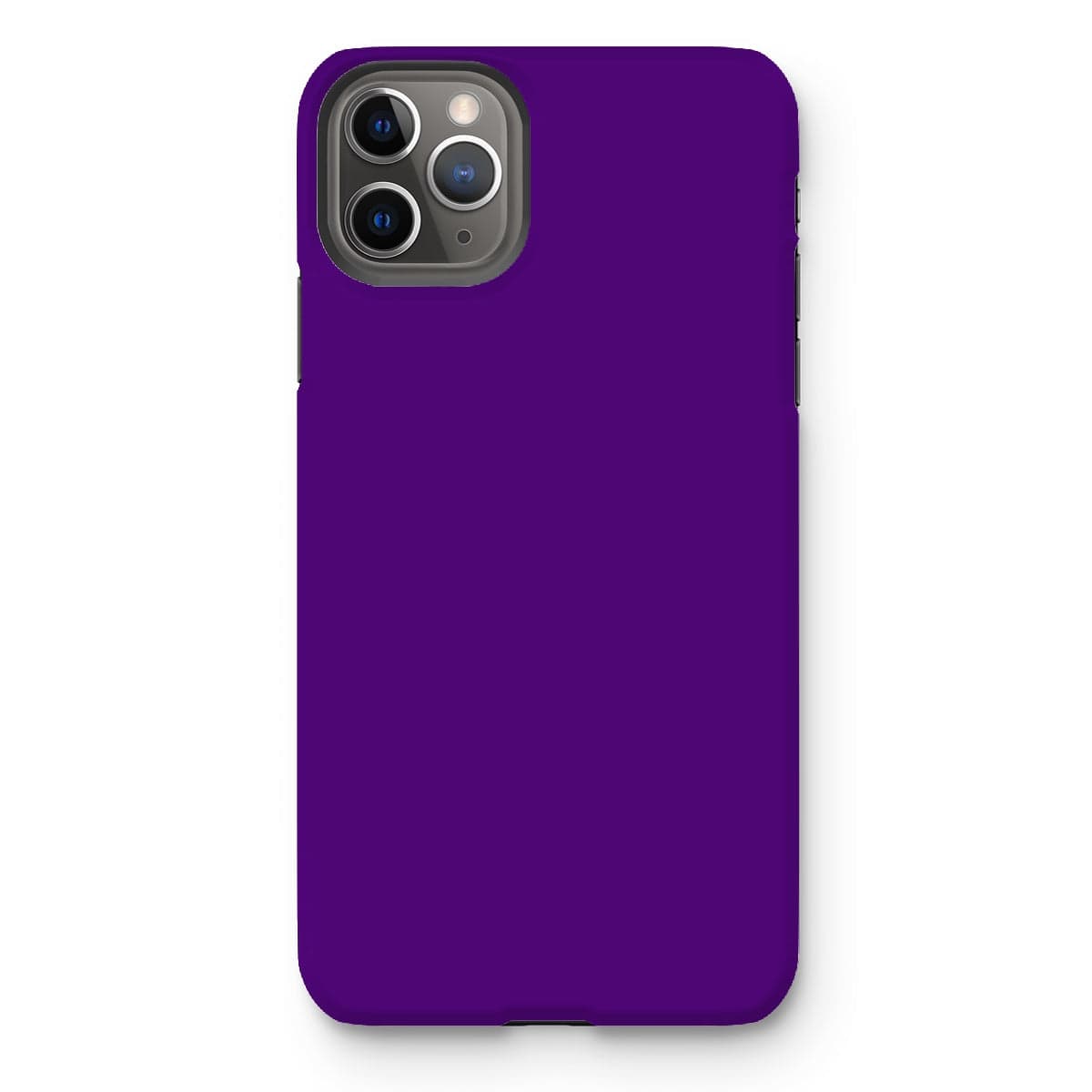 Casezest Mobile Phone Case for iPhone 11 Pro Max / Gloss Pure Mid Purple Design