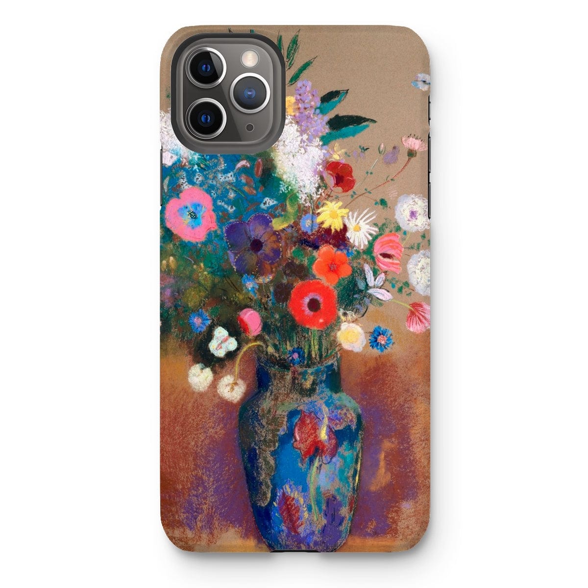 Casezest Mobile Phone Case for iPhone 11 Pro Max / Gloss Redon Bouquet of Flowers Design