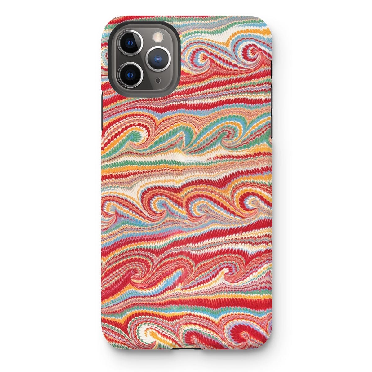 Casezest Mobile Phone Case for iPhone 11 Pro Max / Gloss Watteau Endpaper Design