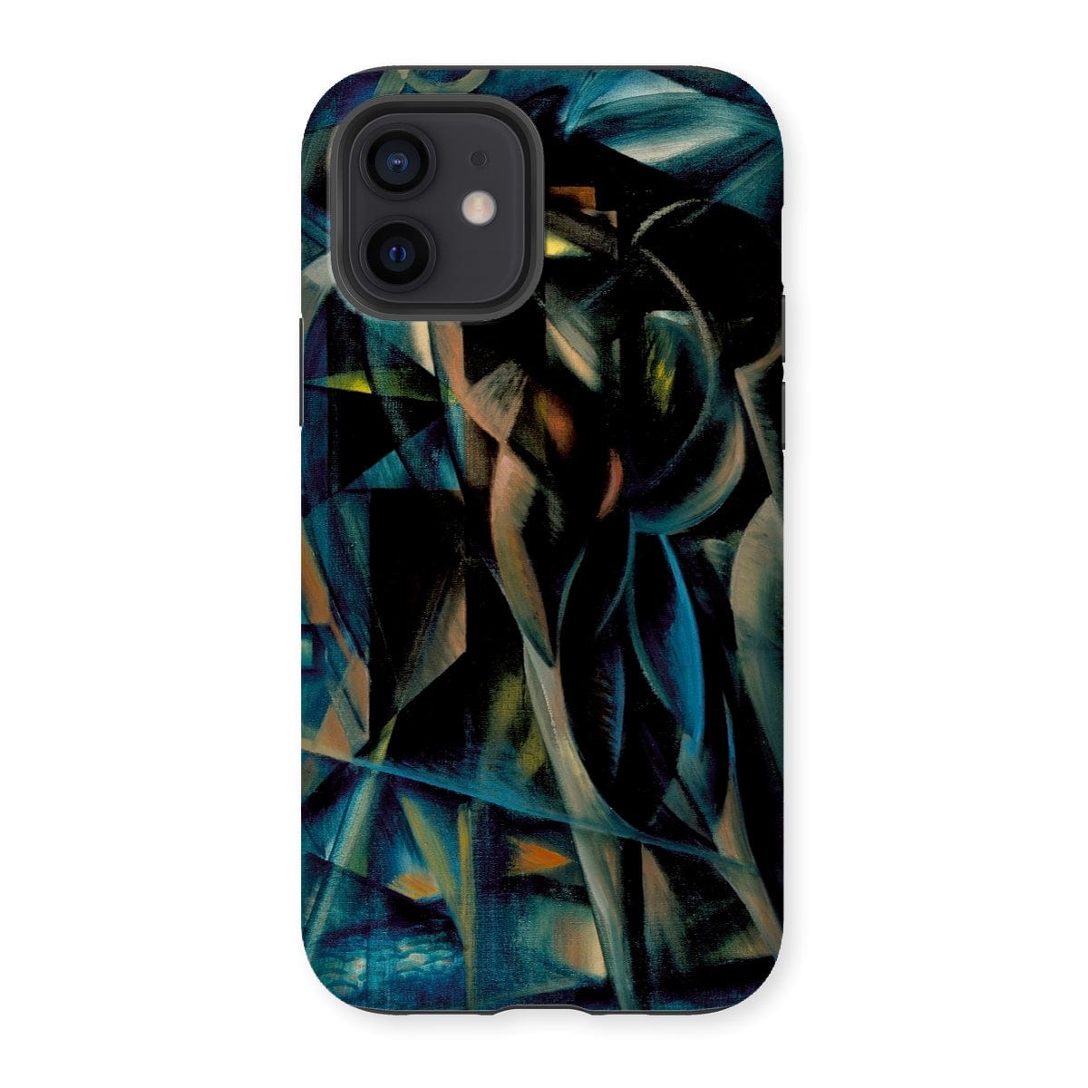 Casezest Mobile Phone Case for iPhone 12 / Gloss Berlin Figures Design