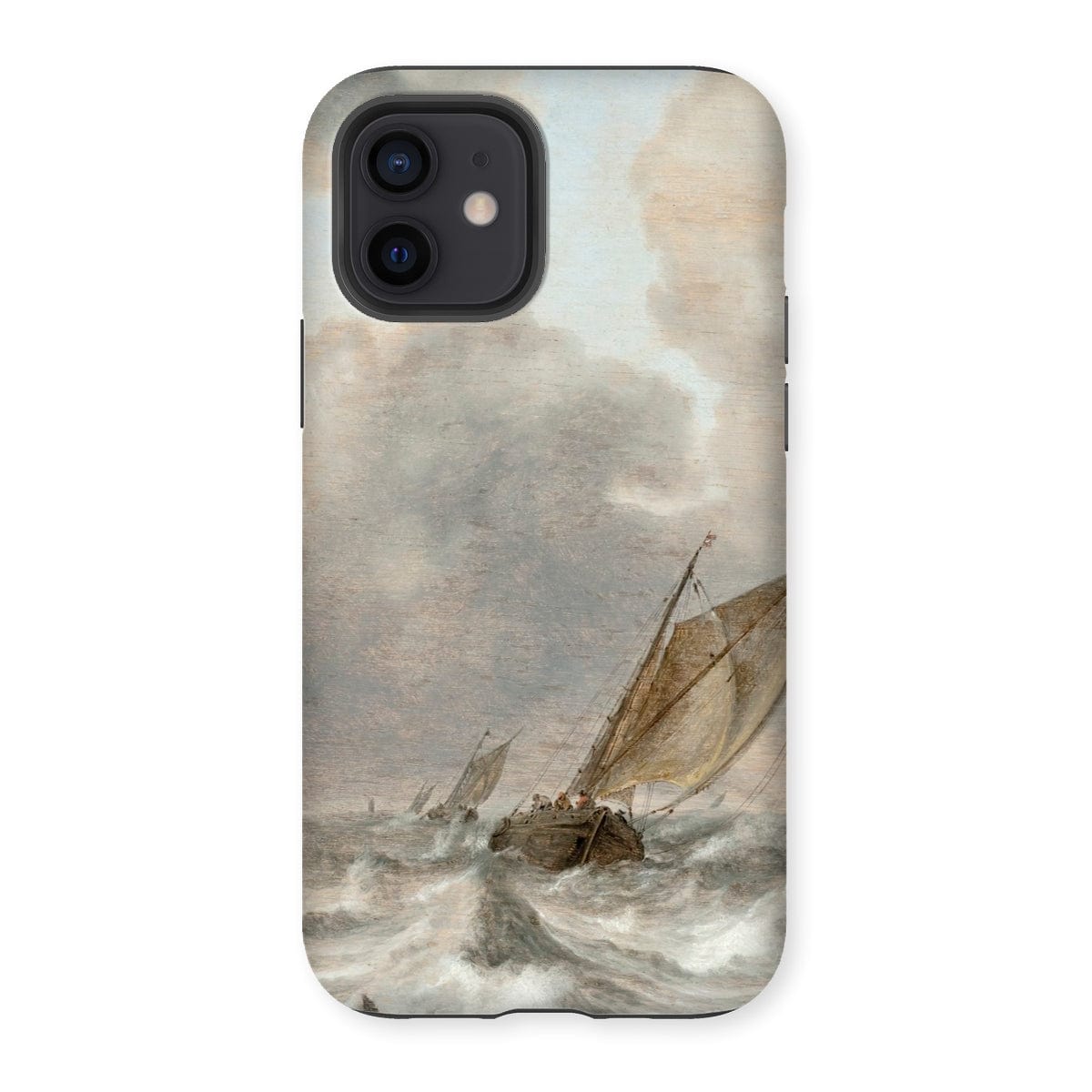 Casezest Mobile Phone Case for iPhone 12 / Gloss Ghent Ships Design