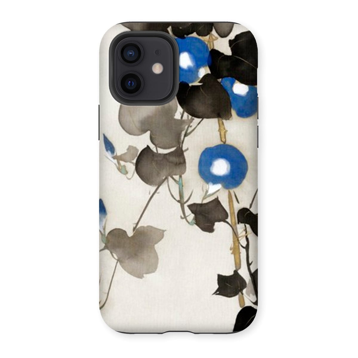 Casezest Mobile Phone Case for iPhone 12 / Gloss Kamisaka Flowers Design