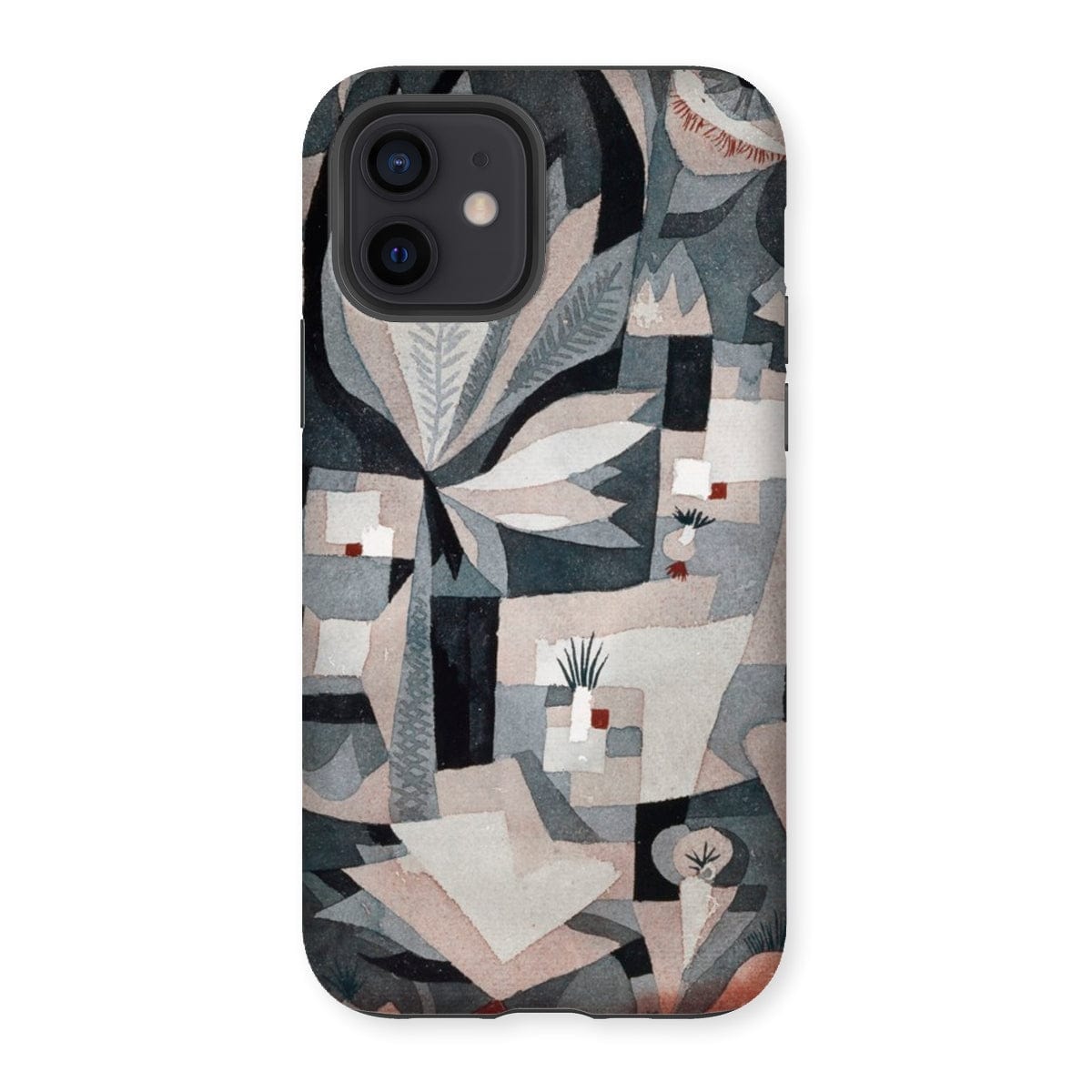 Casezest Mobile Phone Case for iPhone 12 / Gloss Klee Dry Garden Design