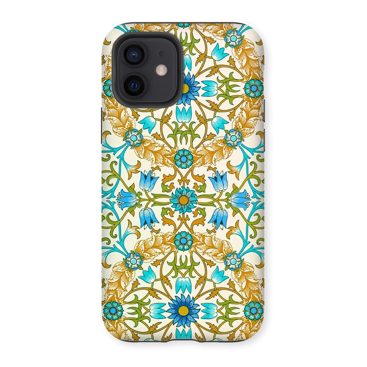 Casezest Mobile Phone Case for iPhone 12 / Gloss Morris Vine Design