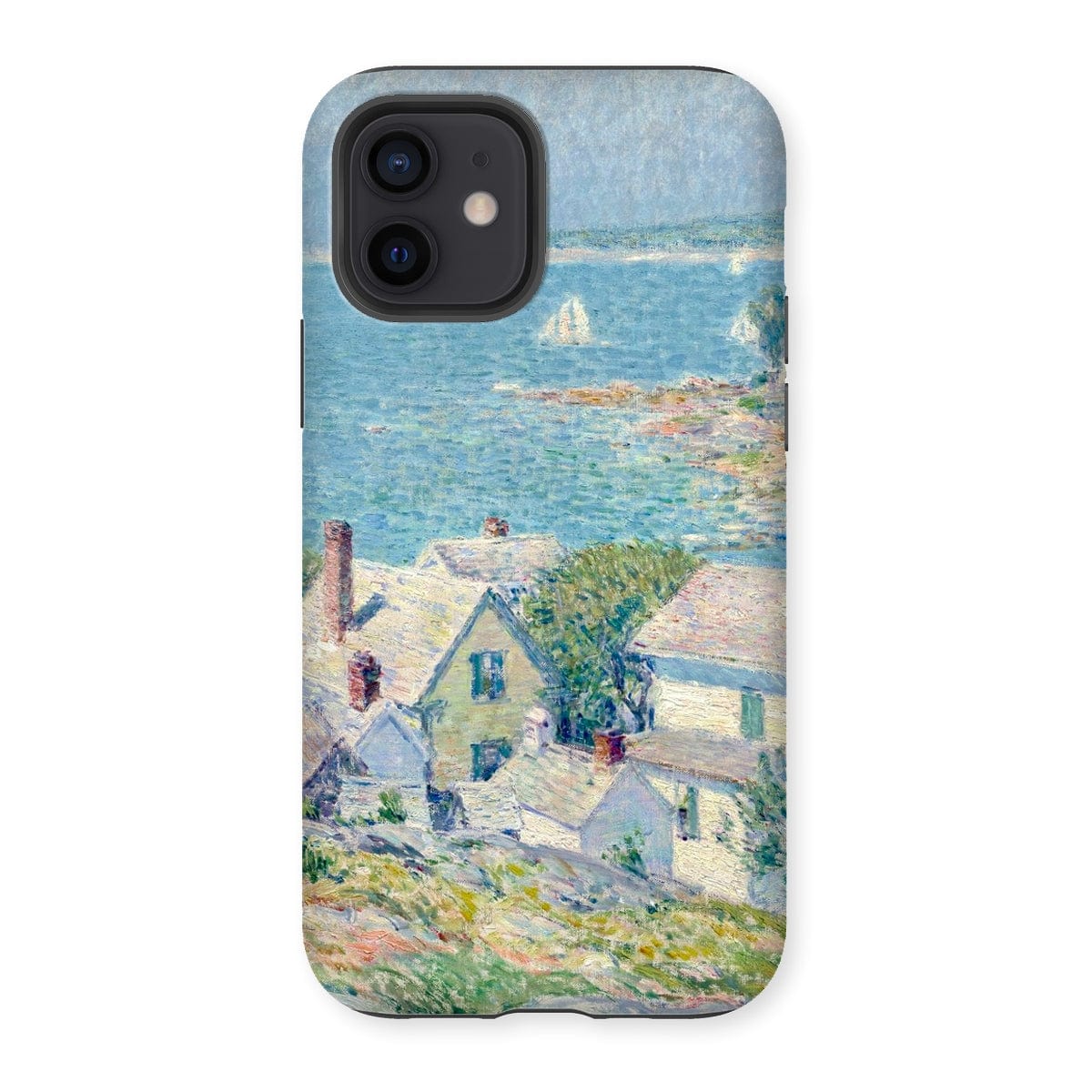 Casezest Mobile Phone Case for iPhone 12 / Gloss New England Headlands Design