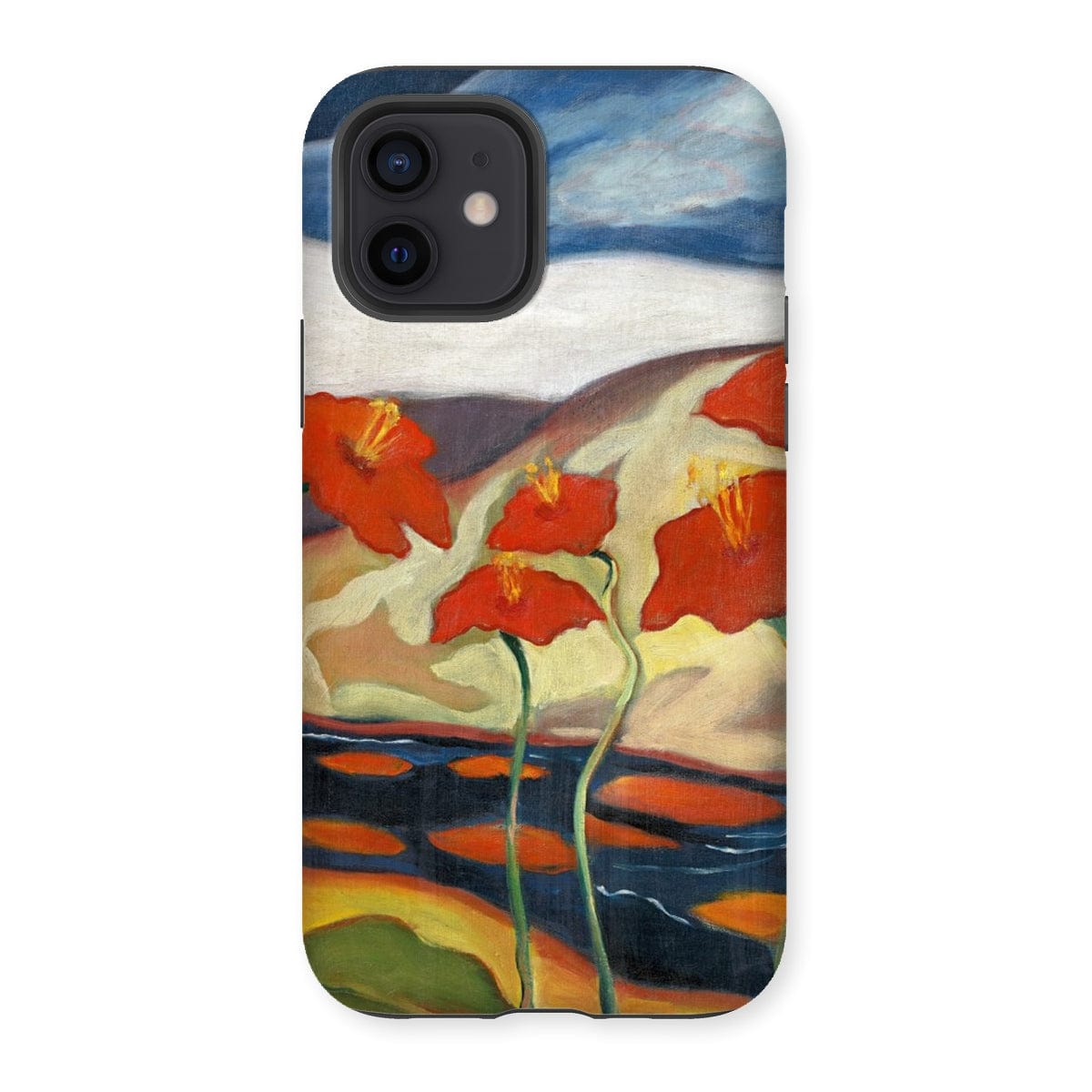 Casezest Mobile Phone Case for iPhone 12 / Gloss Palugyay Landsape Design