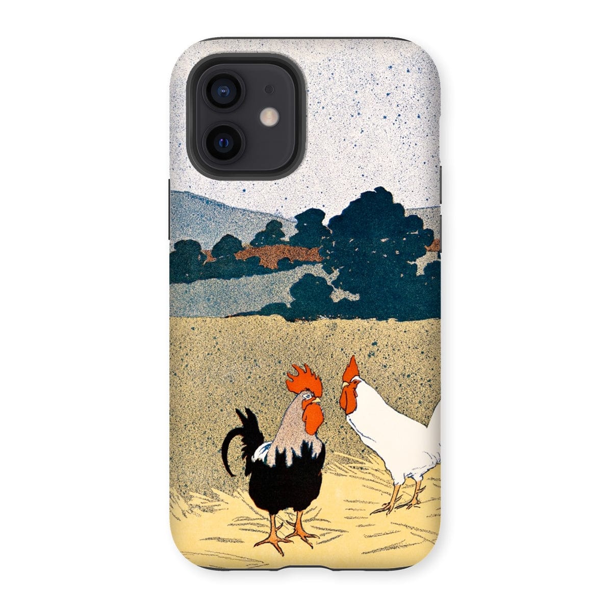 Casezest Mobile Phone Case for iPhone 12 / Gloss Penfield Roosters Design