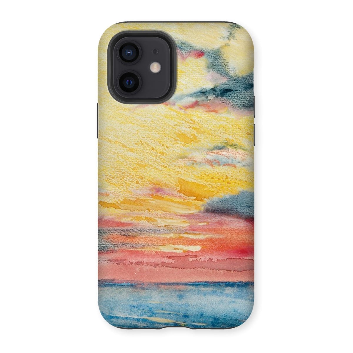 Casezest Mobile Phone Case for iPhone 12 / Gloss Pennell Sunset Design