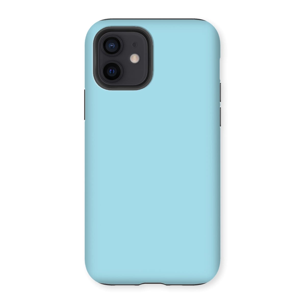 Casezest Mobile Phone Case for iPhone 12 / Gloss Pure Celeste Blue Design