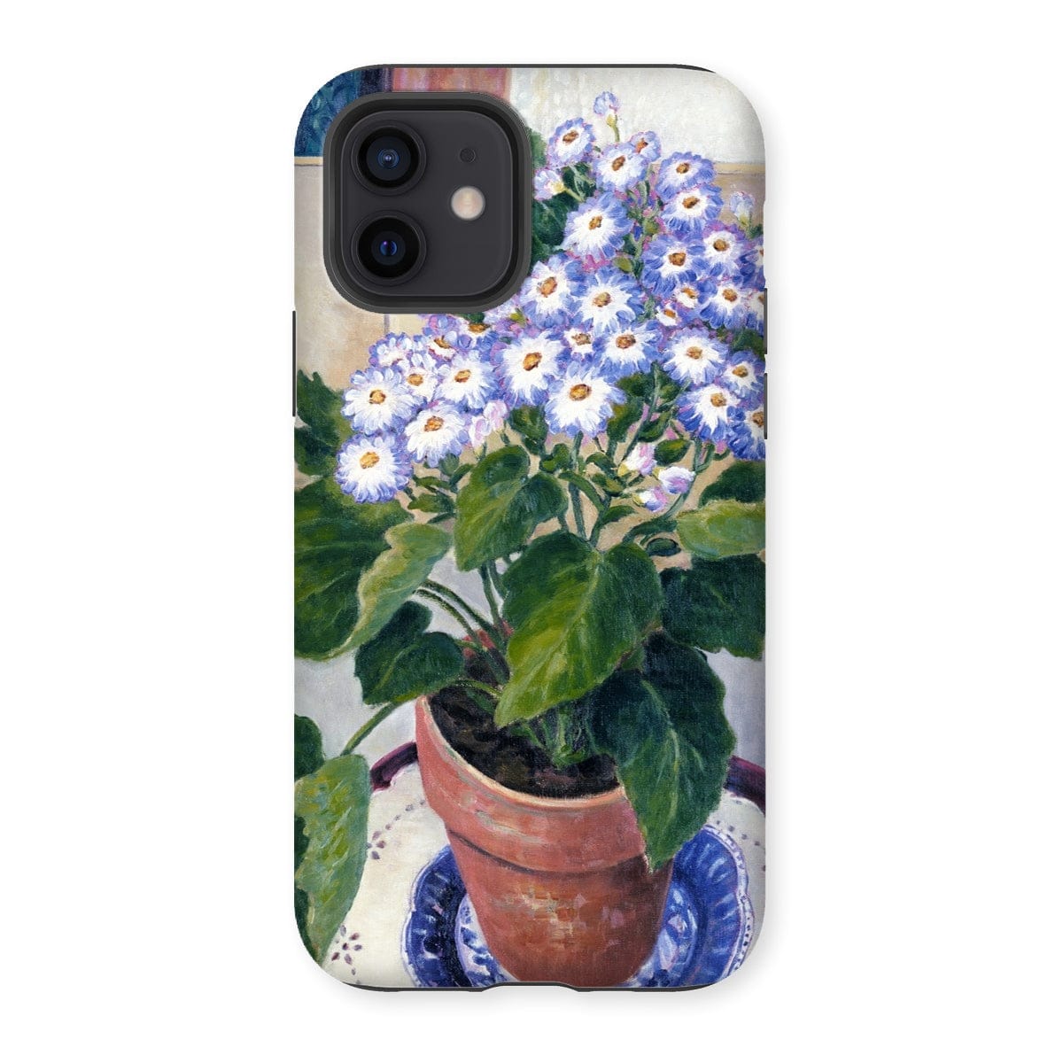 Casezest Mobile Phone Case for iPhone 12 / Gloss Reichmann Cineraria Design