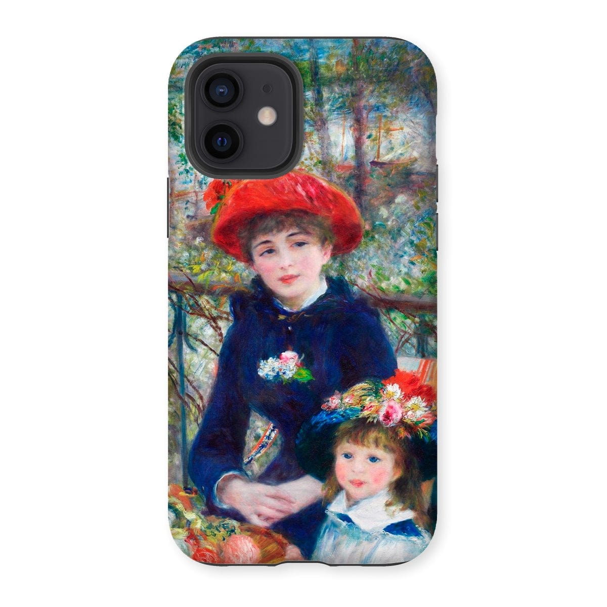 Casezest Mobile Phone Case for iPhone 12 / Gloss Renoir Two Sisters Design