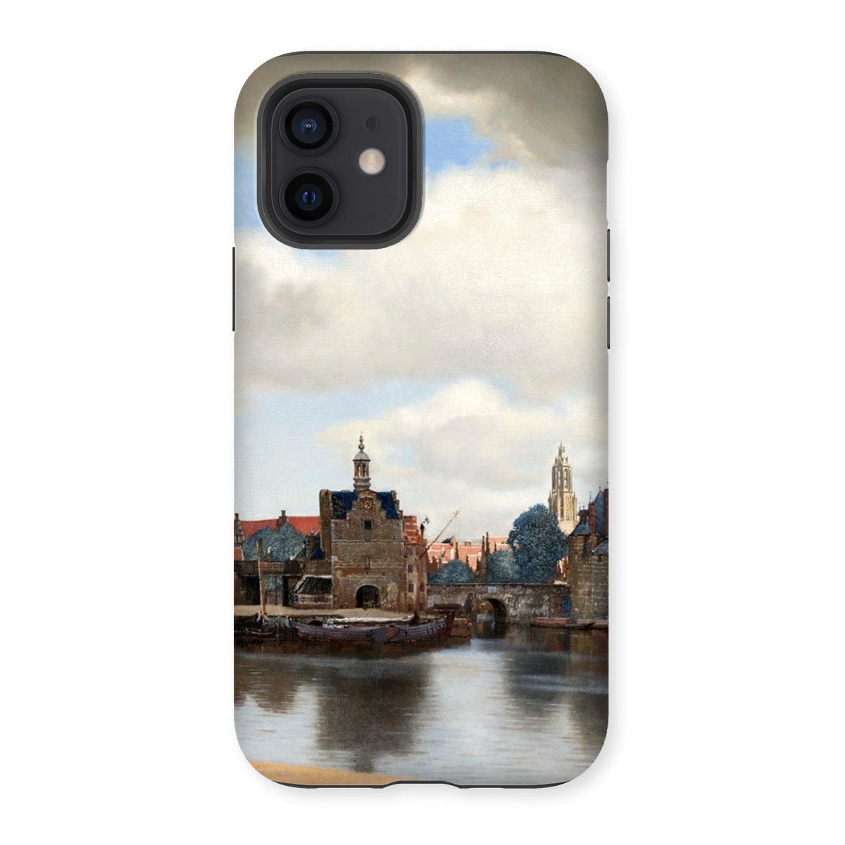 Casezest Mobile Phone Case for iPhone 12 / Gloss Vermeer View of Delft Design