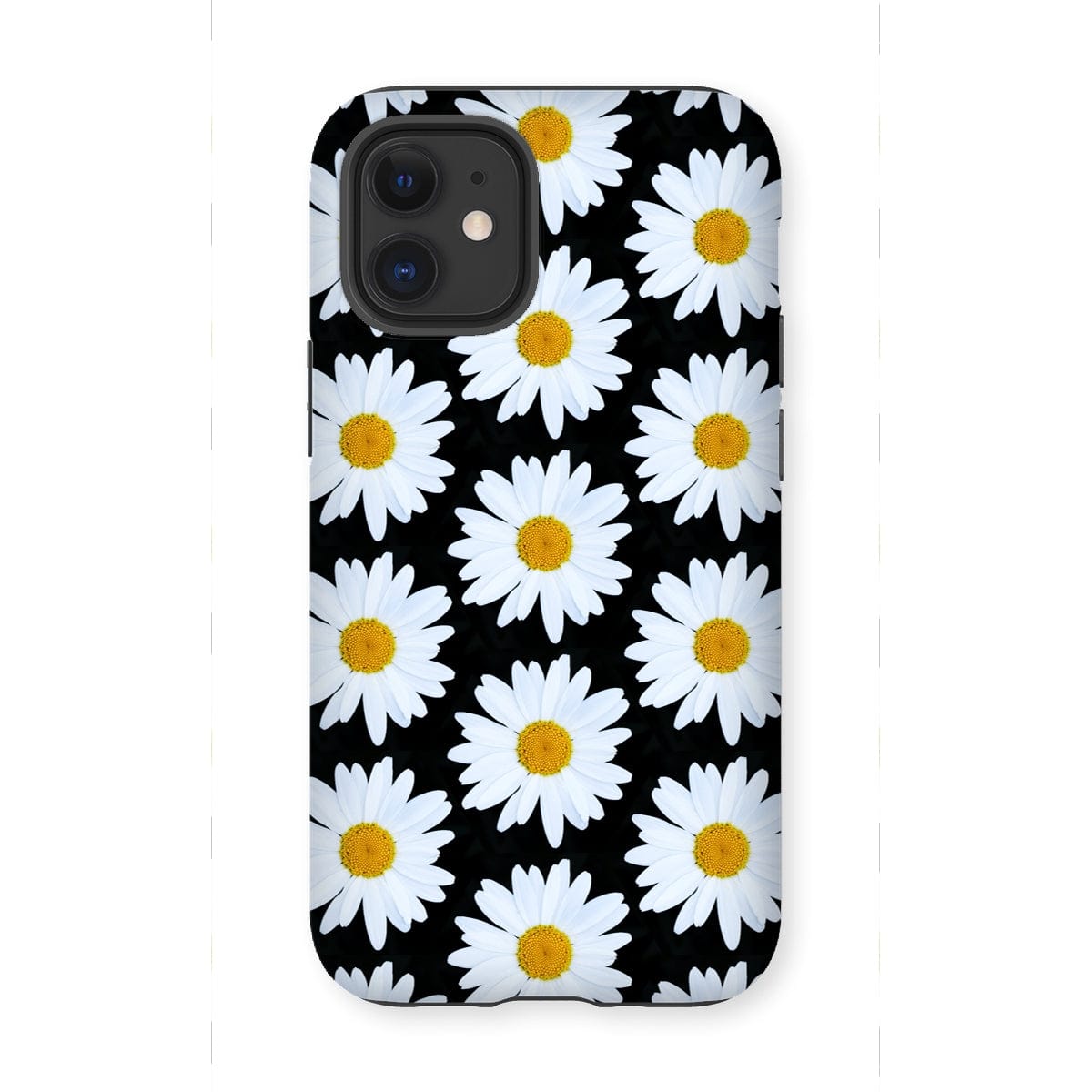 Casezest Mobile Phone Case for iPhone 12 Mini / Gloss Daisy Grid Design