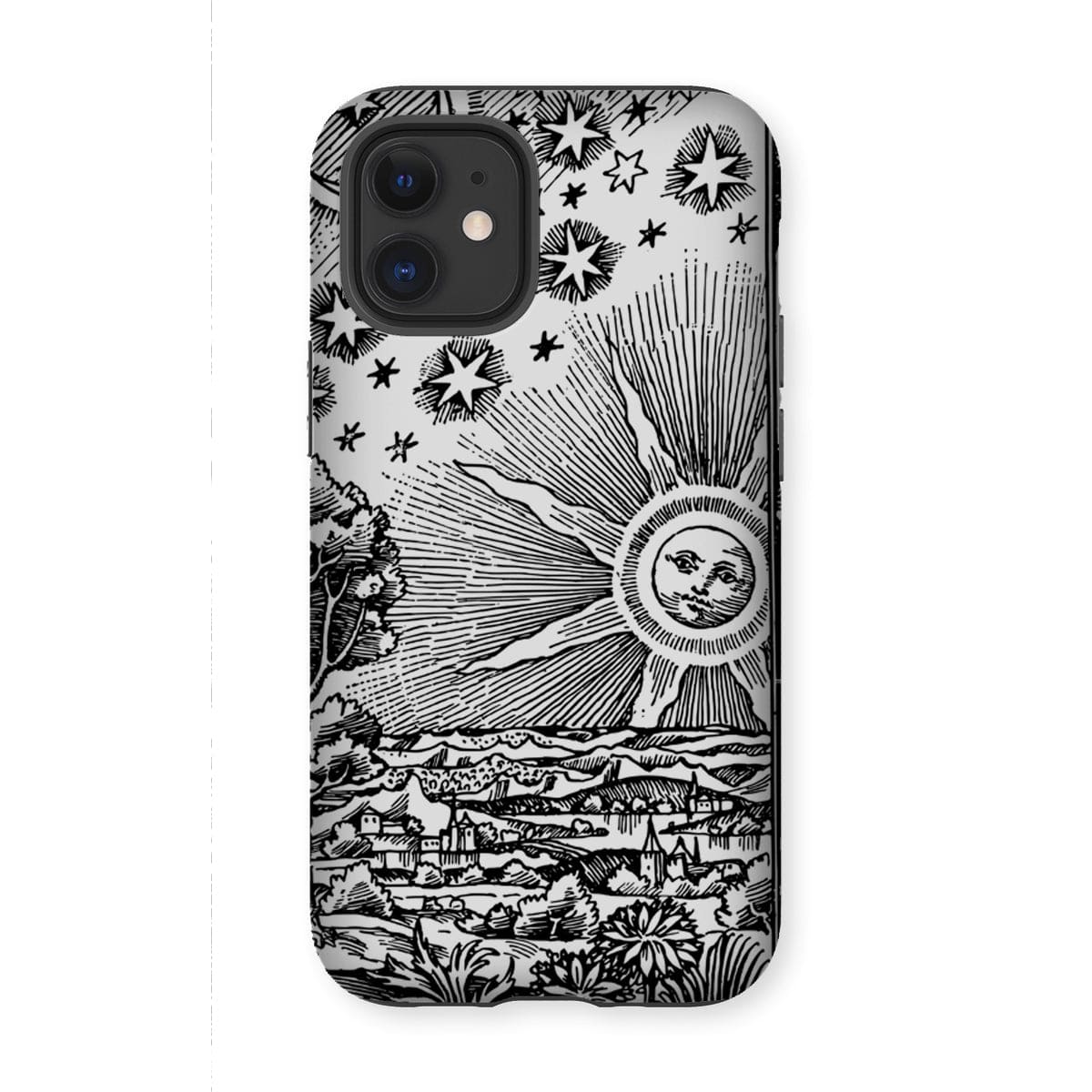 Casezest Mobile Phone Case for iPhone 12 Mini / Gloss Flammarion Design