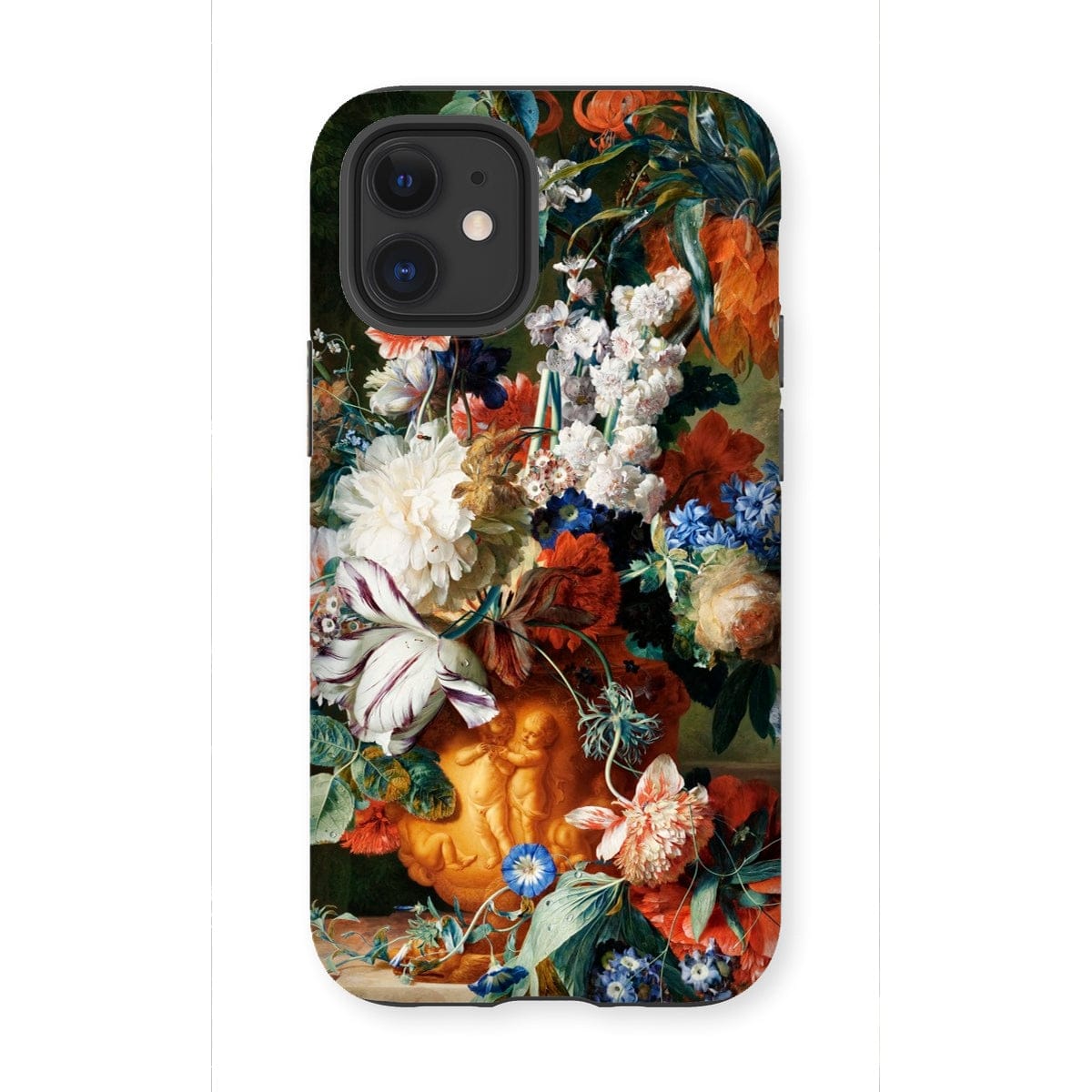 Casezest Mobile Phone Case for iPhone 12 Mini / Gloss Huysum Bouquet Design