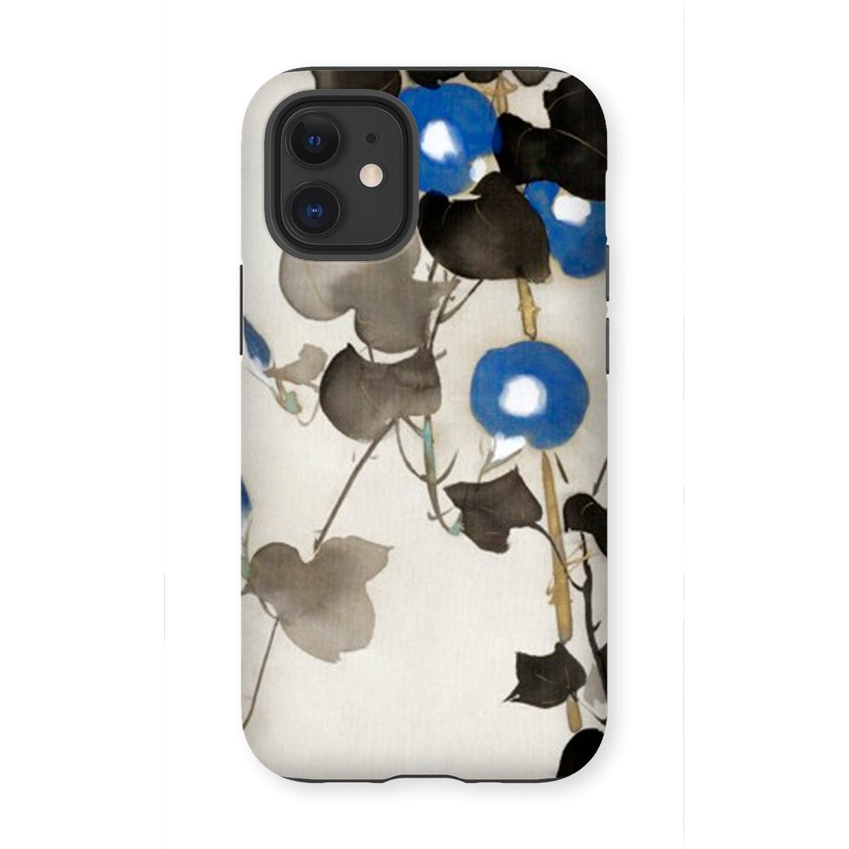 Casezest Mobile Phone Case for iPhone 12 Mini / Gloss Kamisaka Flowers Design