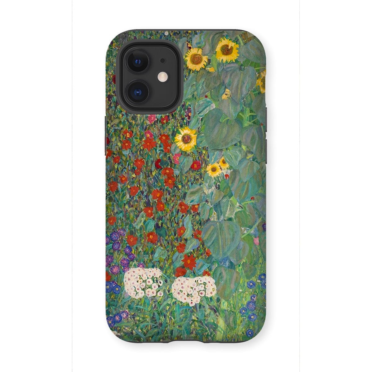 Casezest Mobile Phone Case for iPhone 12 Mini / Gloss Klimt Farm Garden Design