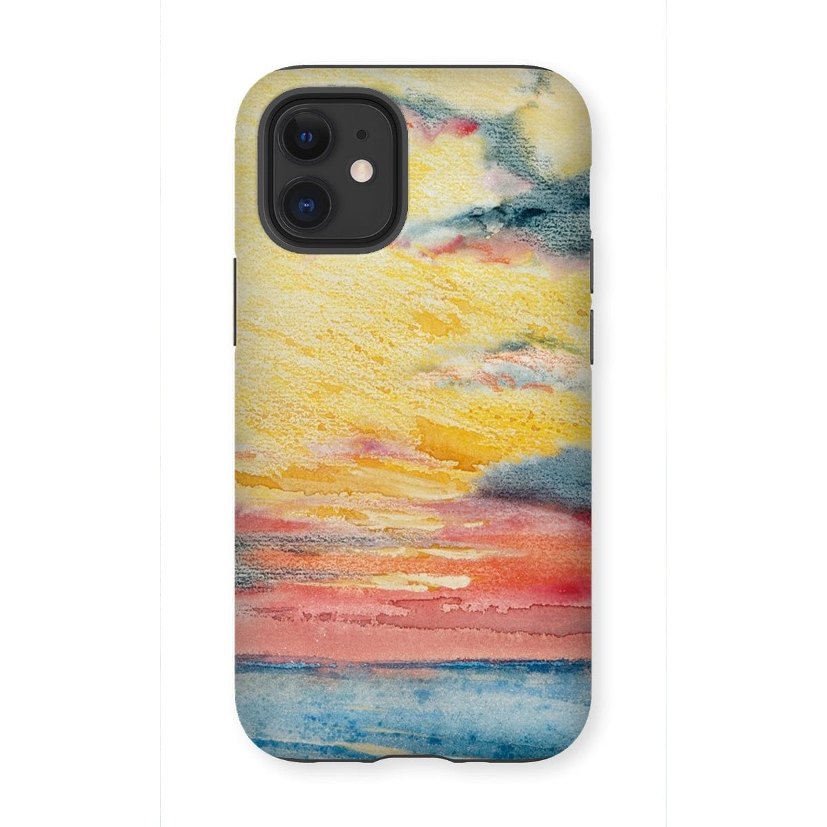 Casezest Mobile Phone Case for iPhone 12 Mini / Gloss Pennell Sunset Design