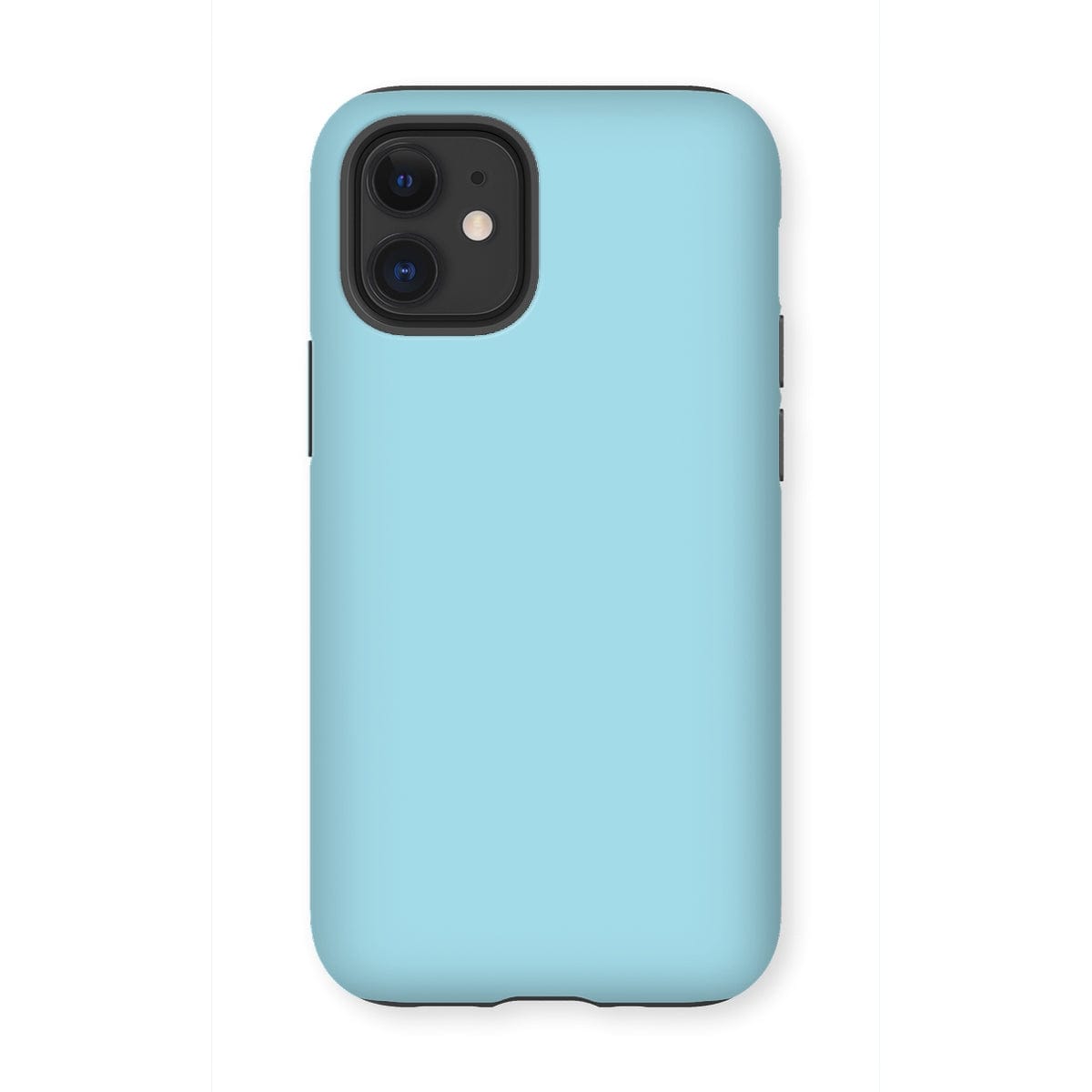 Casezest Mobile Phone Case for iPhone 12 Mini / Gloss Pure Celeste Blue Design