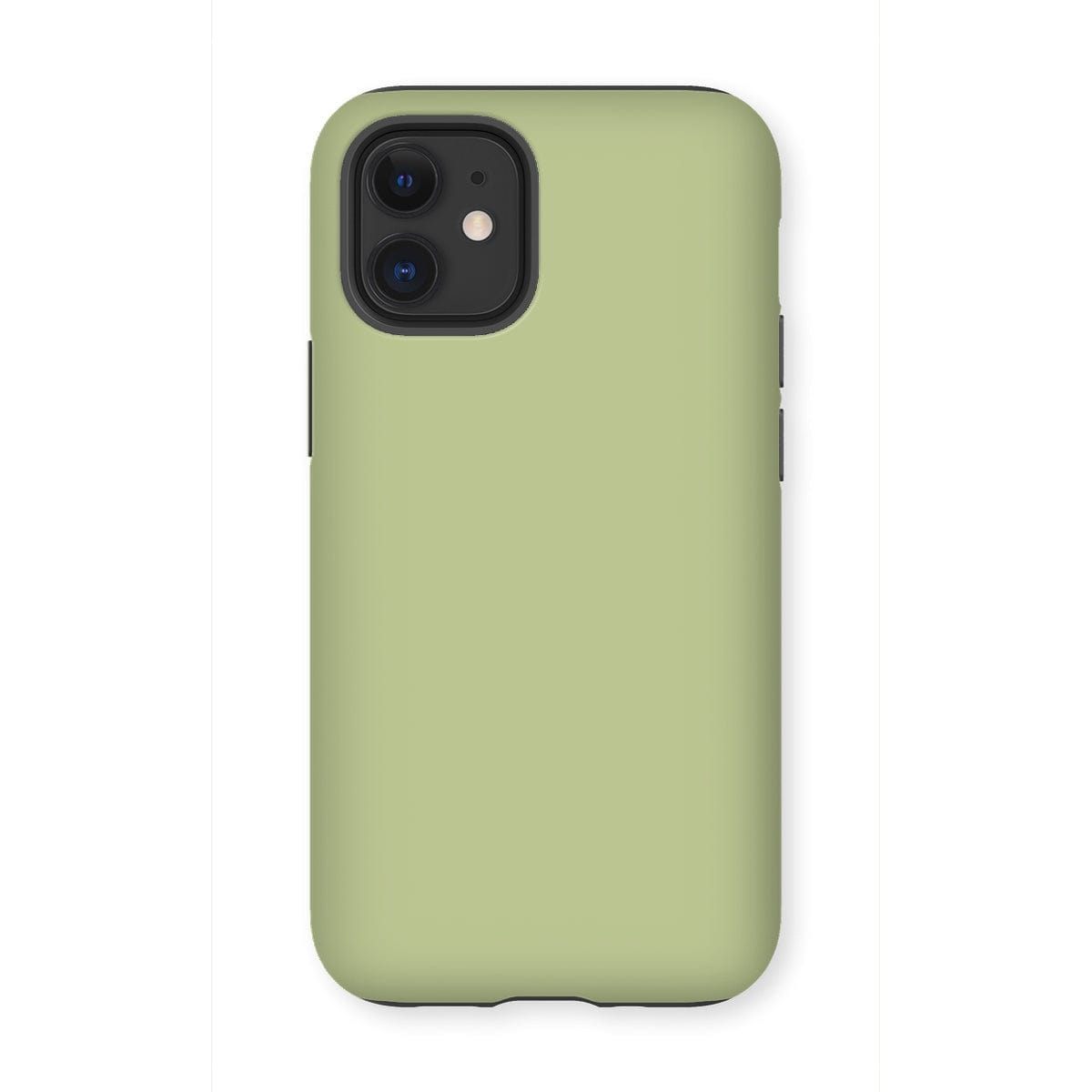 Casezest Mobile Phone Case for iPhone 12 Mini / Gloss Pure Light Green Design