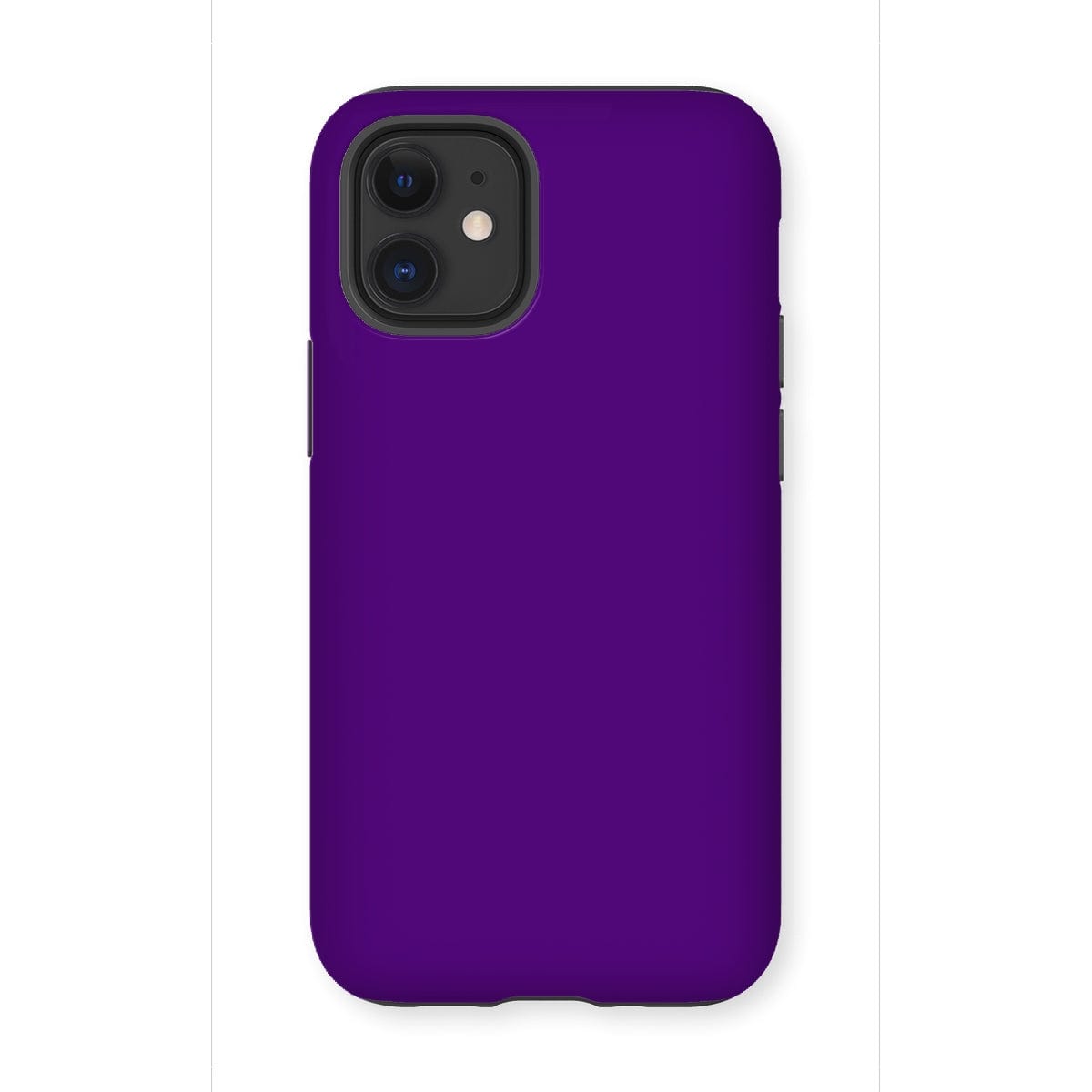 Casezest Mobile Phone Case for iPhone 12 Mini / Gloss Pure Mid Purple Design